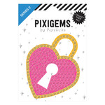 Pipsticks Harper Heart Lock Pixigem Sticker