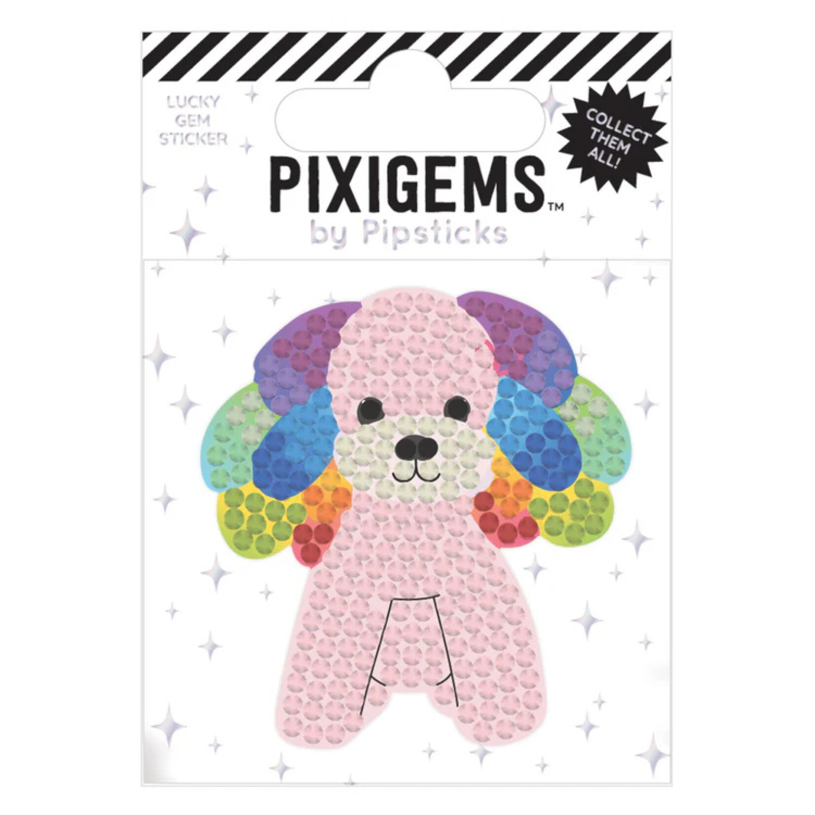 Pipsticks Poppy Poodle Pixigem Sticker