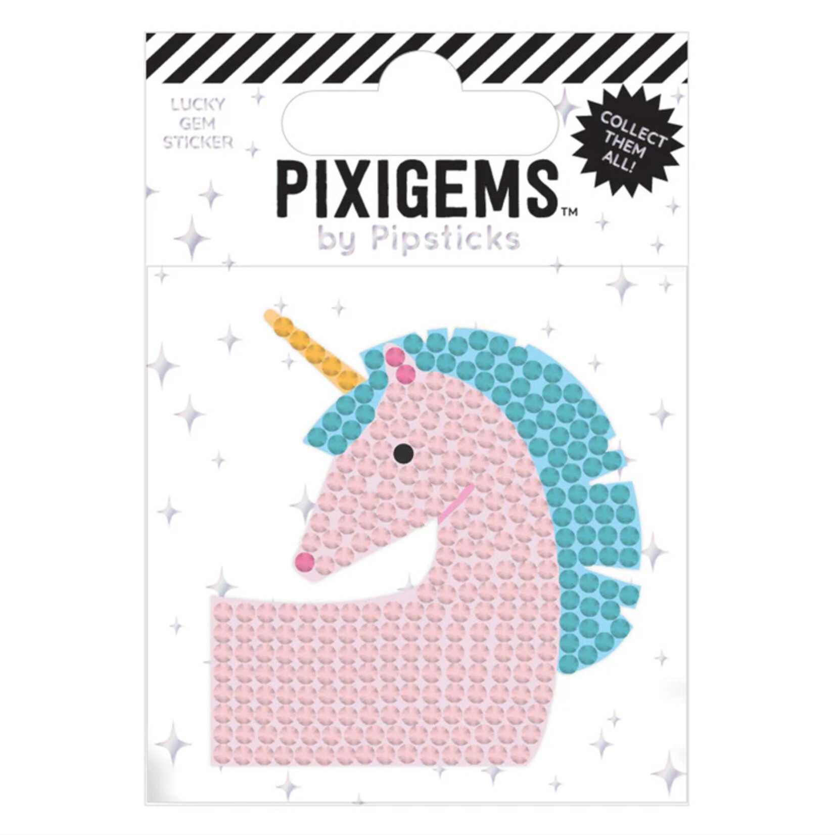 Pipsticks Eunice Unicorn Pixigem Sticker