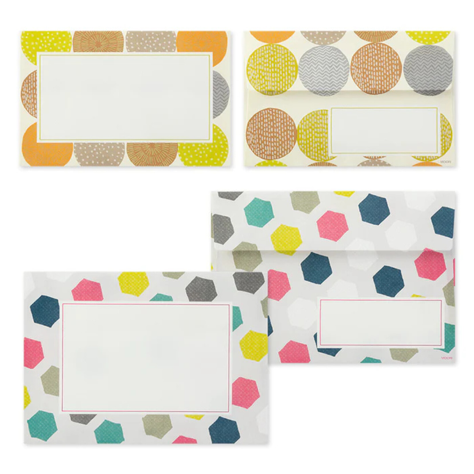 JPT America Midori Multi-Pack Letter Set- Geometric