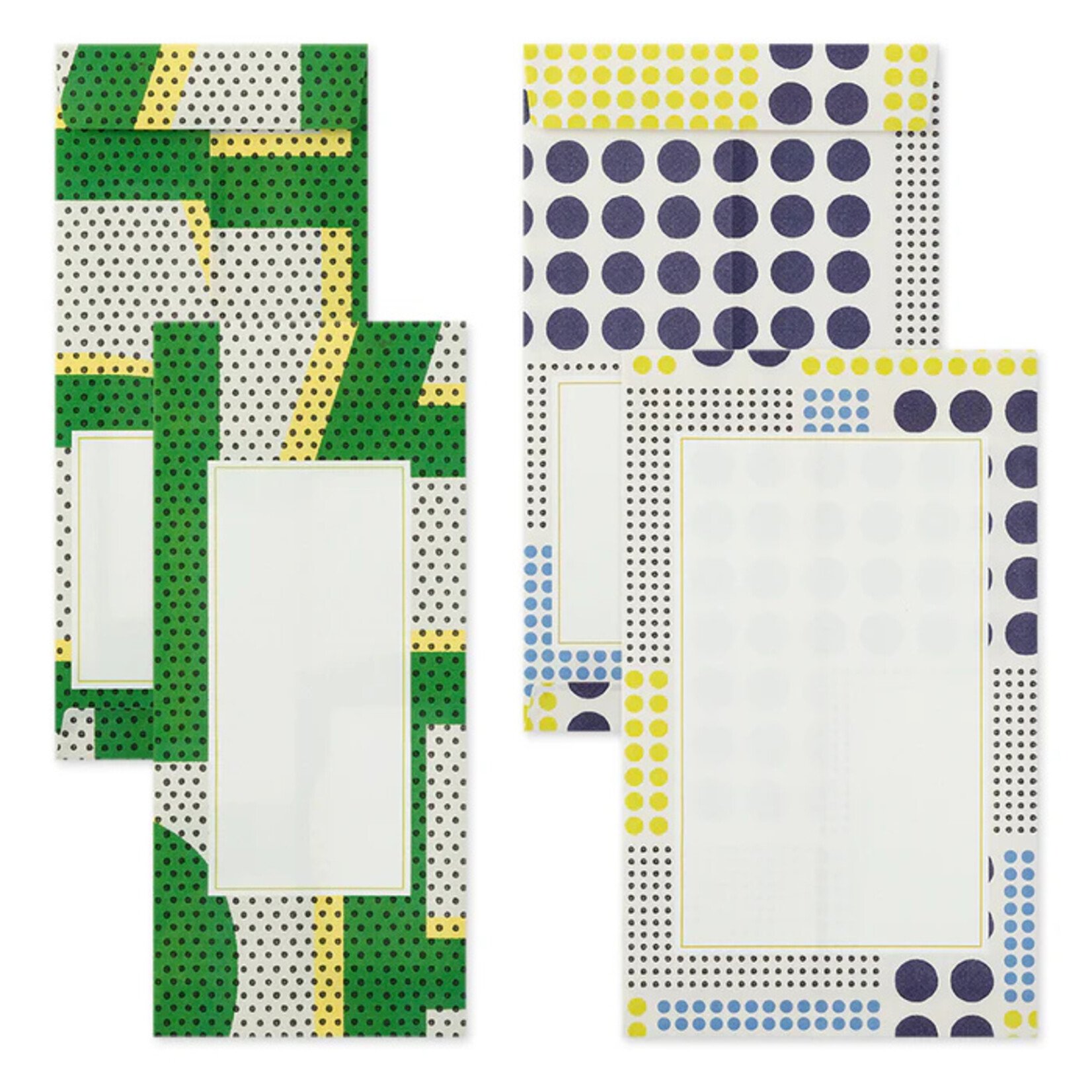 JPT America Midori Multi-Pack Letter Set- Geometric