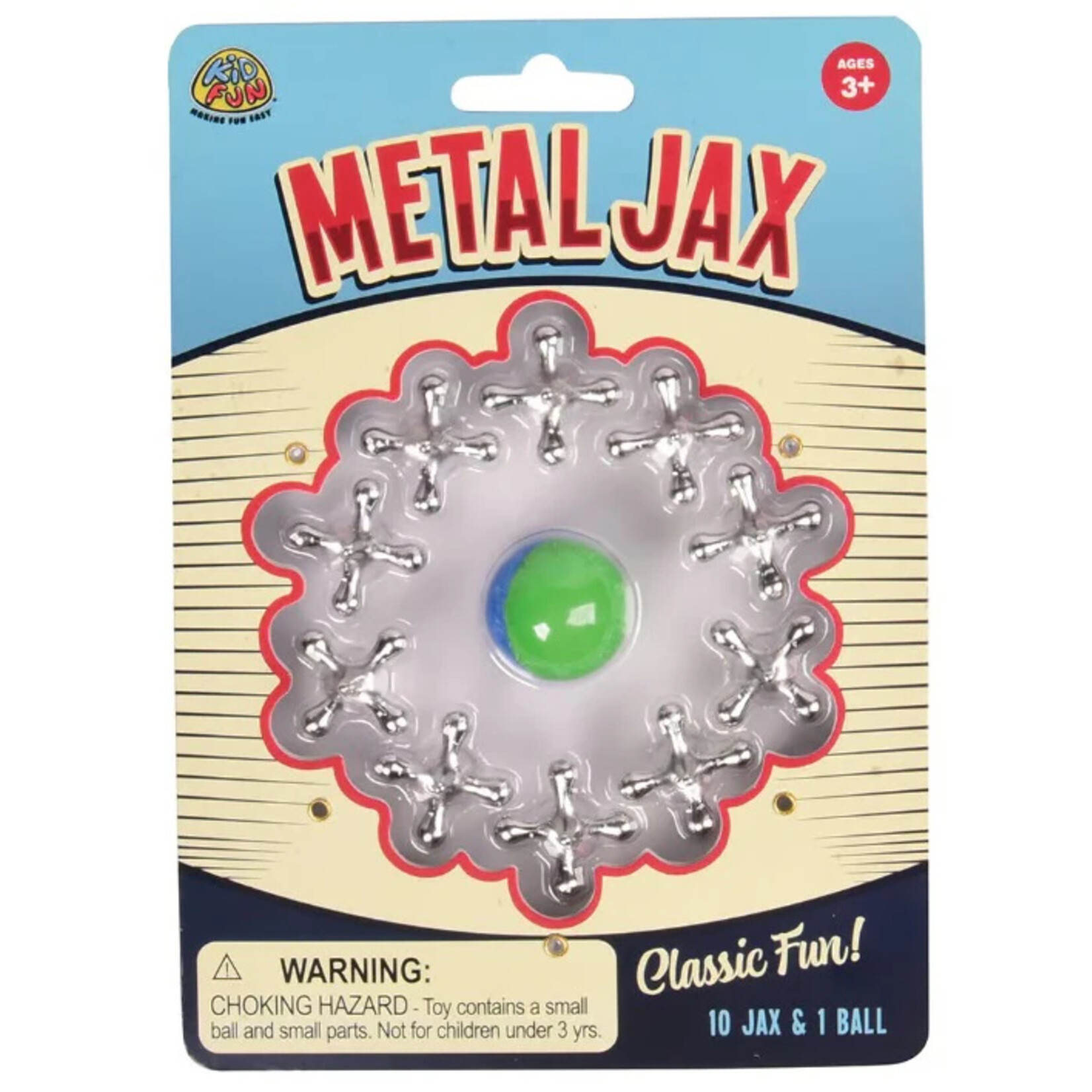 US Toy Company Metal Jax Set