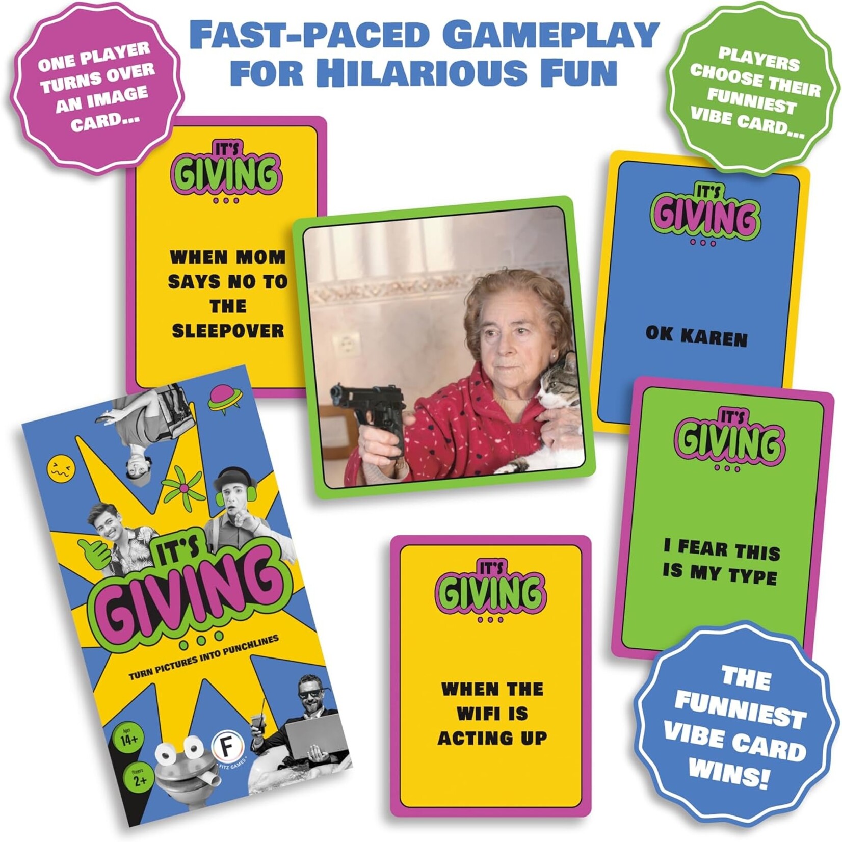 Fitz Games It's Giving Party Game