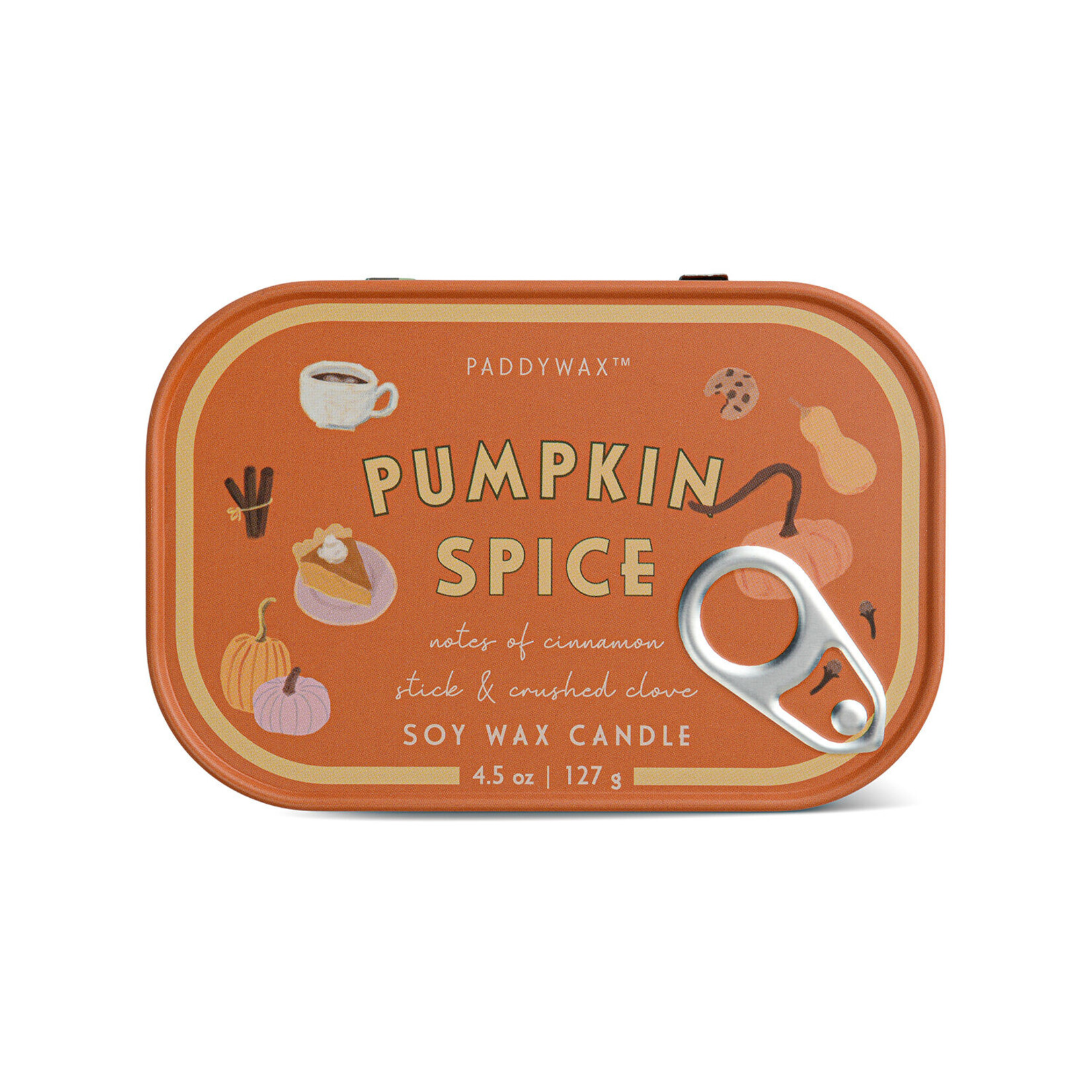 Paddywax Bistro Tin Candle- Pumpkin Spice