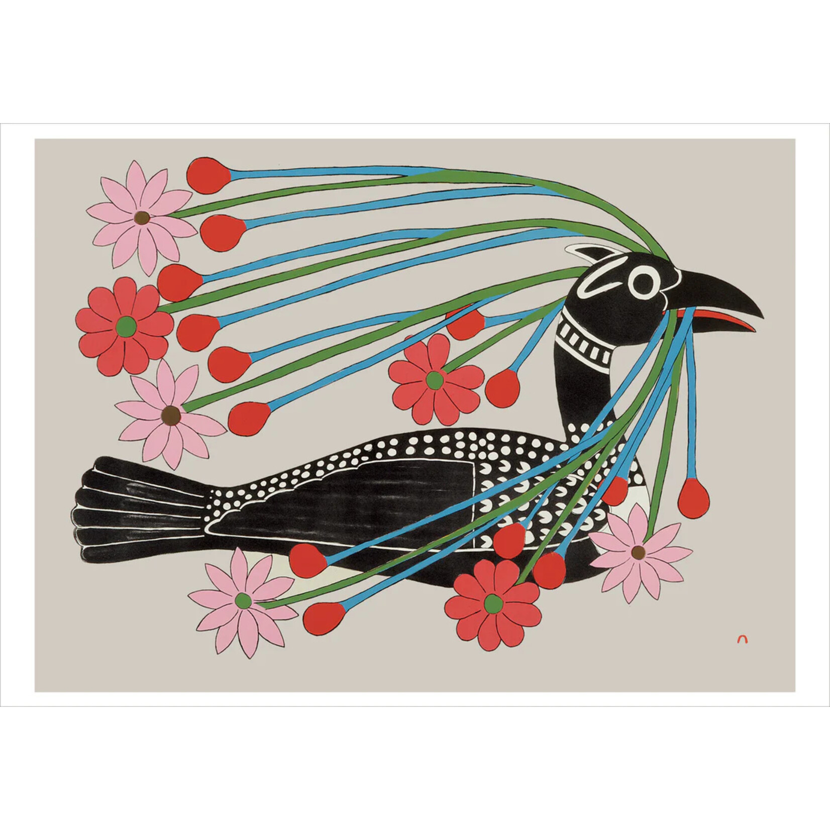 Pomegranate Kenojuak Ashevak: Inuit Art Holiday Boxed Cards
