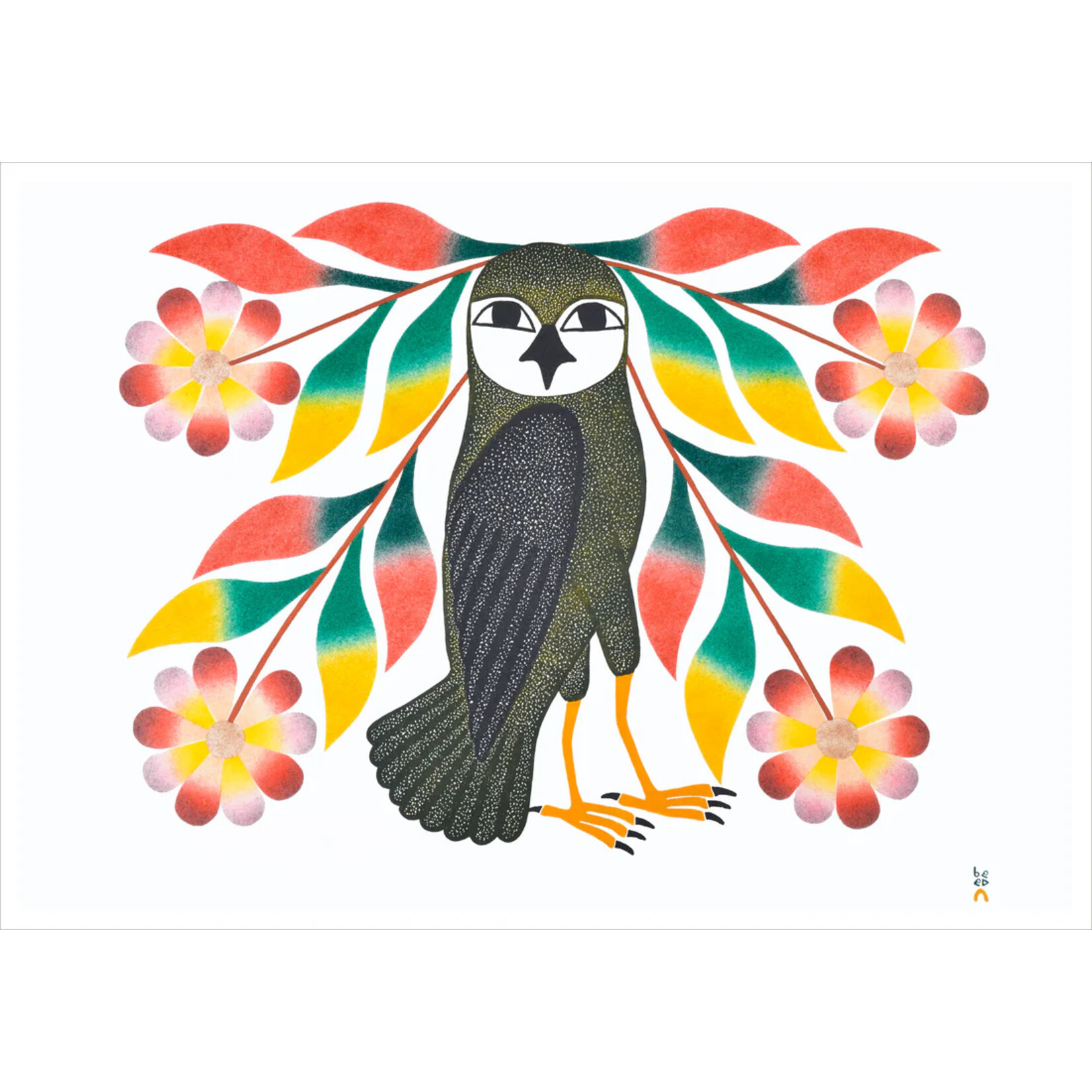 Pomegranate Kenojuak Ashevak: Inuit Art Holiday Boxed Cards