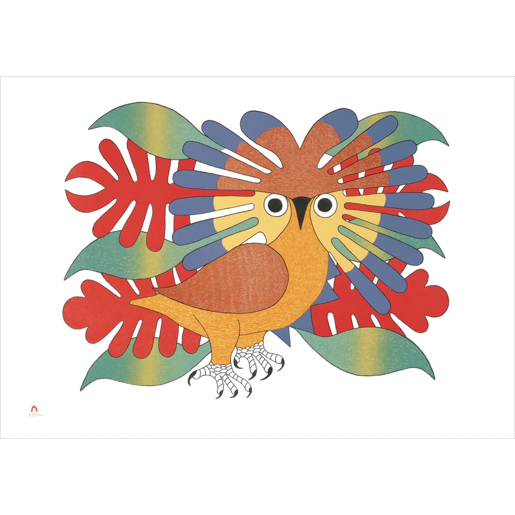 Pomegranate Kenojuak Ashevak: Inuit Art Holiday Boxed Cards