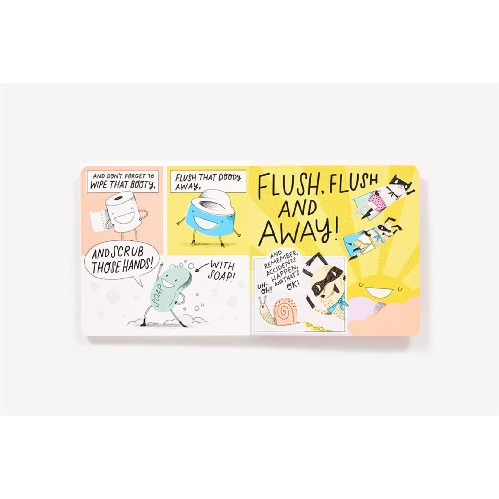 Abrams Books Super Pooper And Whizz: Potty Power