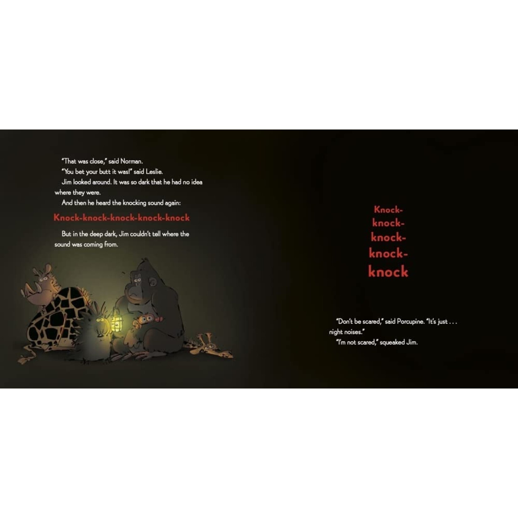 Grumpy Monkey Don't Be Scared