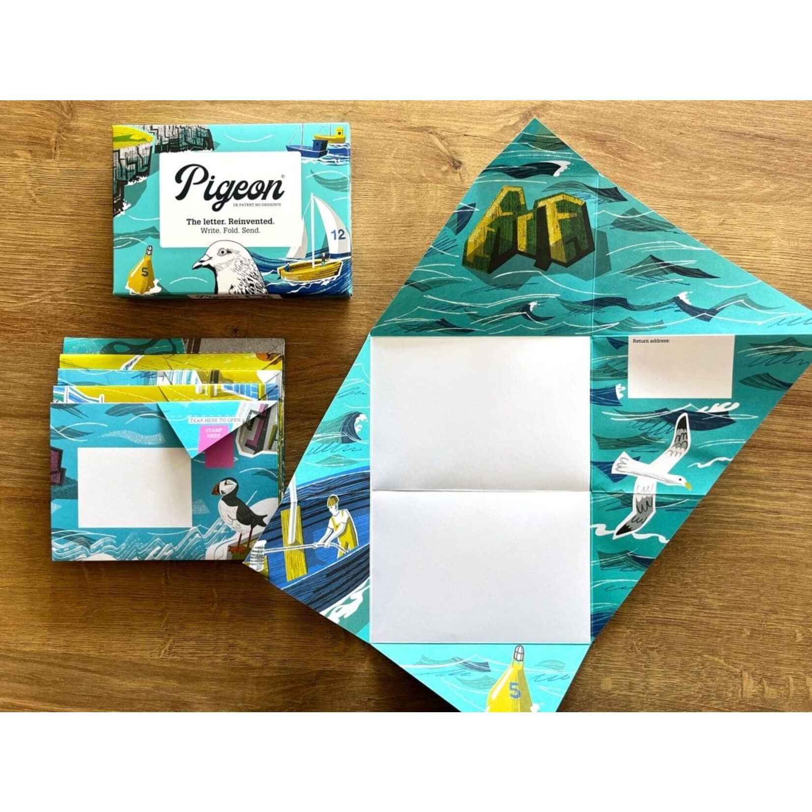 Pigeonposted Safe Harbour Pigeon Letter PackBoxed Set