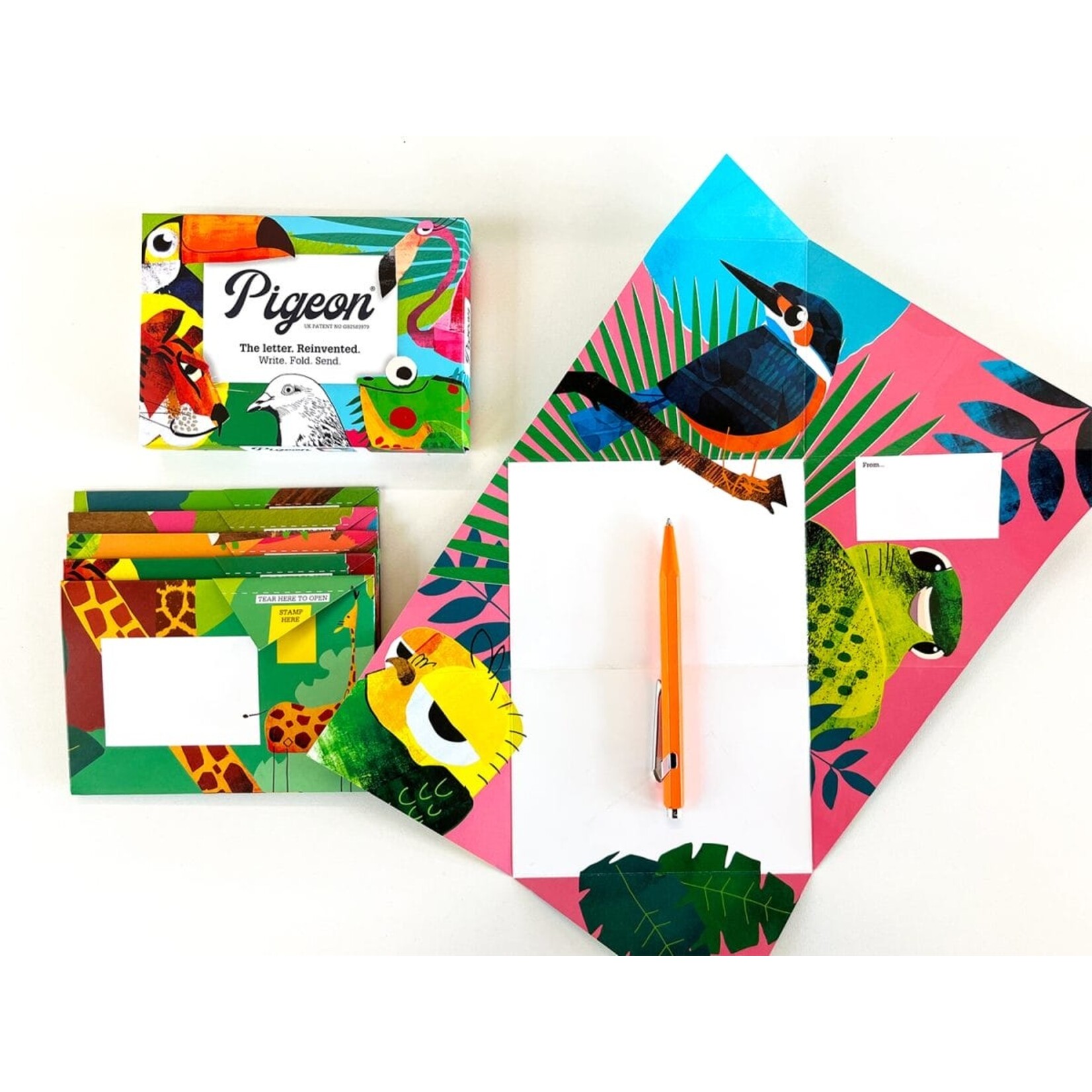 Pigeonposted Wild Lives Pigeon Letter Pack Boxed Set