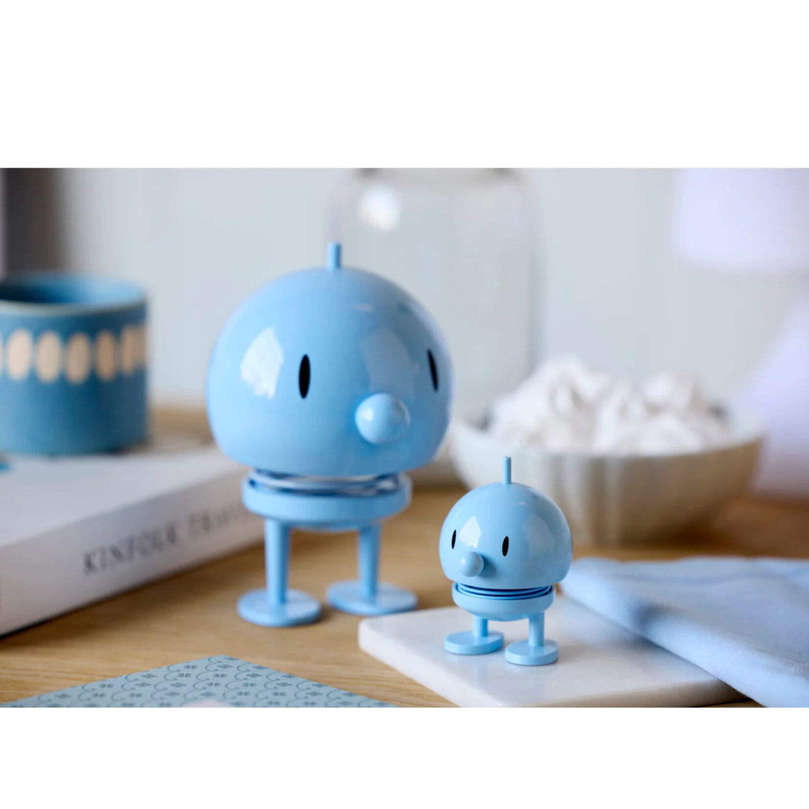 F&H Group Hoptimist Classic Bumble- Light Blue Large