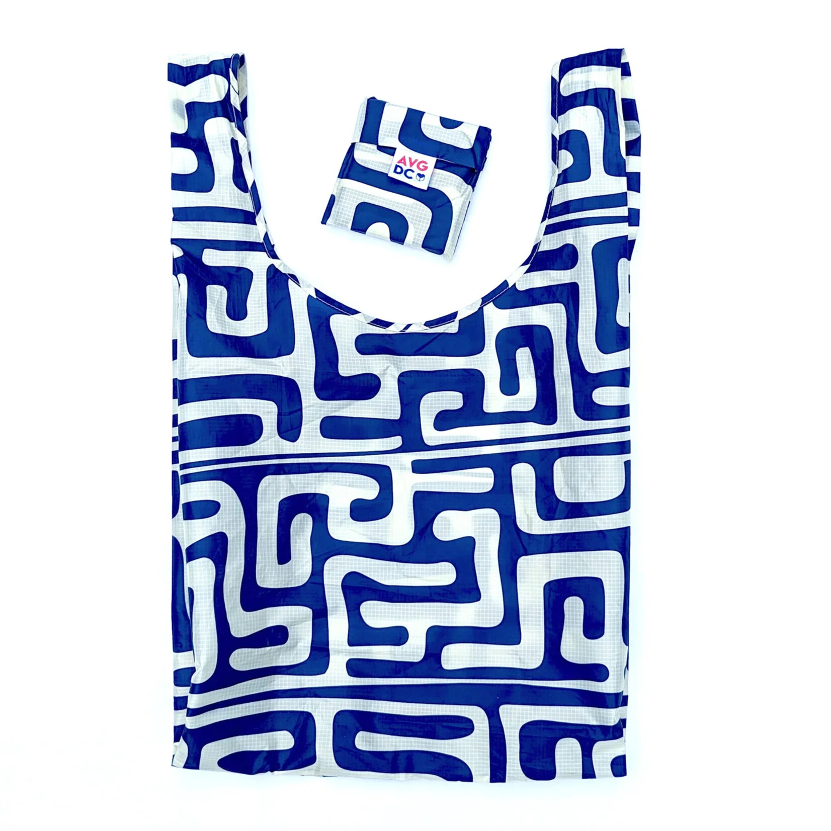 All Very Goods Reusable Grocery Bag- Kuba (Indigo)