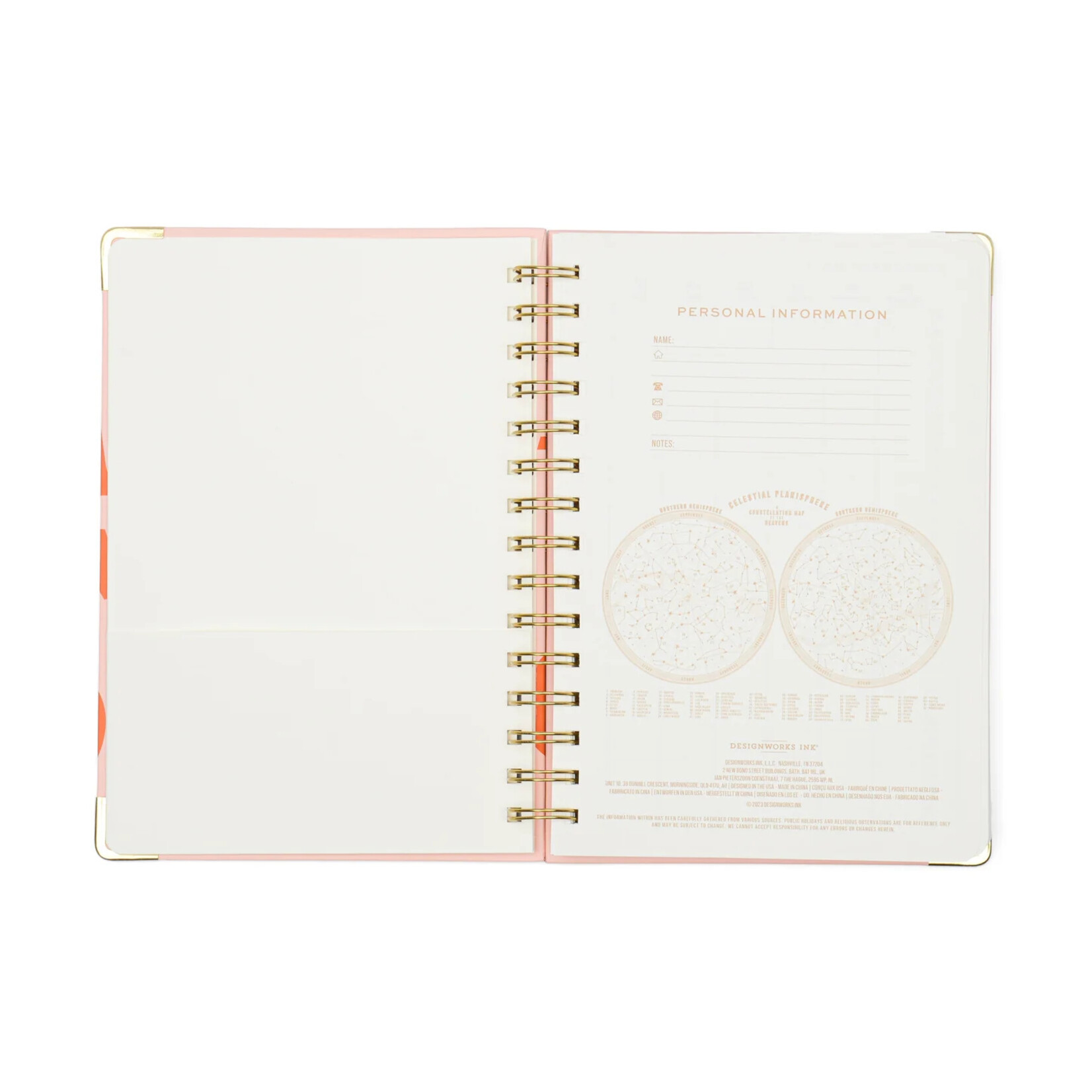 Designworks Undated 13 Month Perpetual Planner- Plans