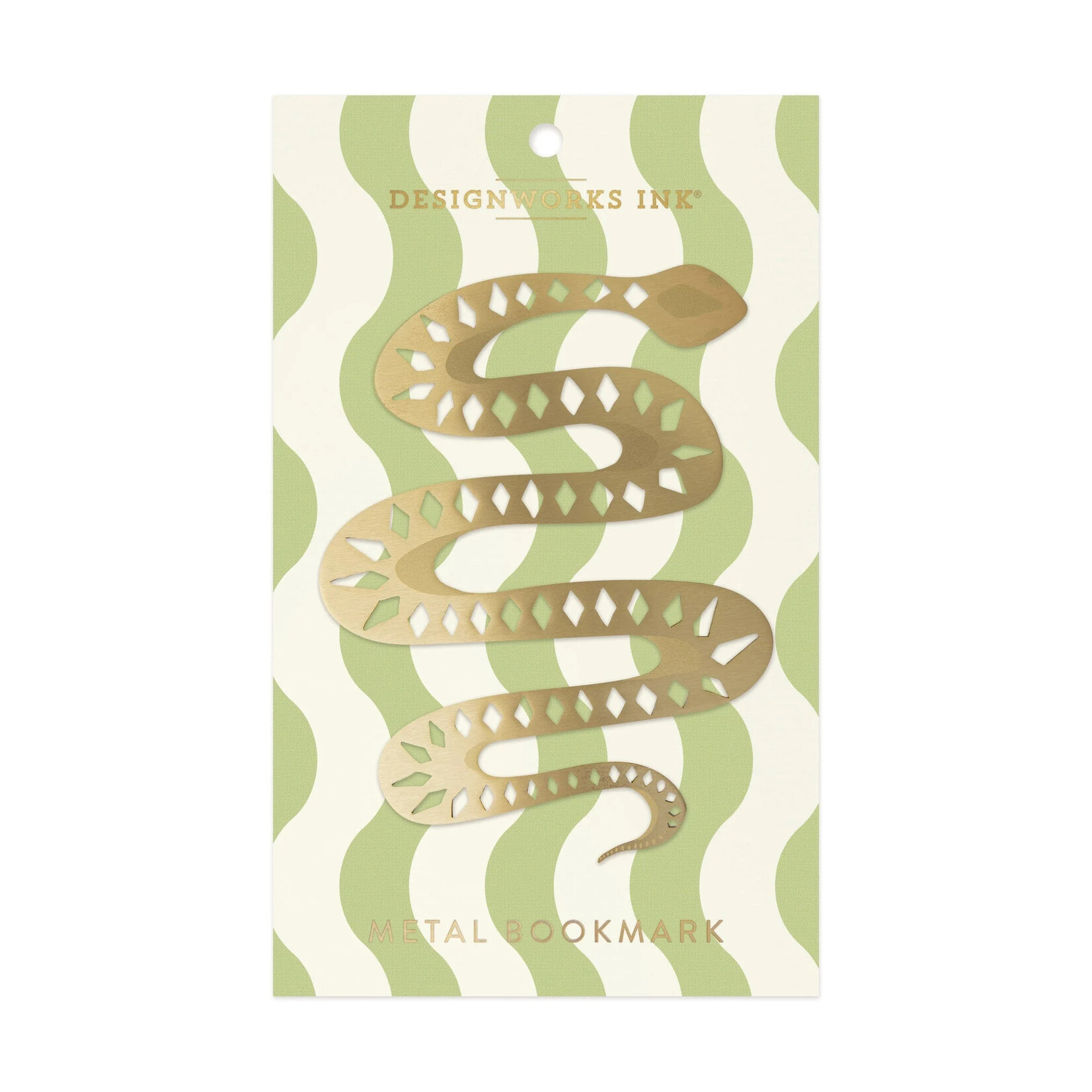 Designworks Ink Metal Bookmark- Mister Slithers