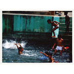 Zoe Bios Creative Cuba Swimmers Acrylic Framed Artwork