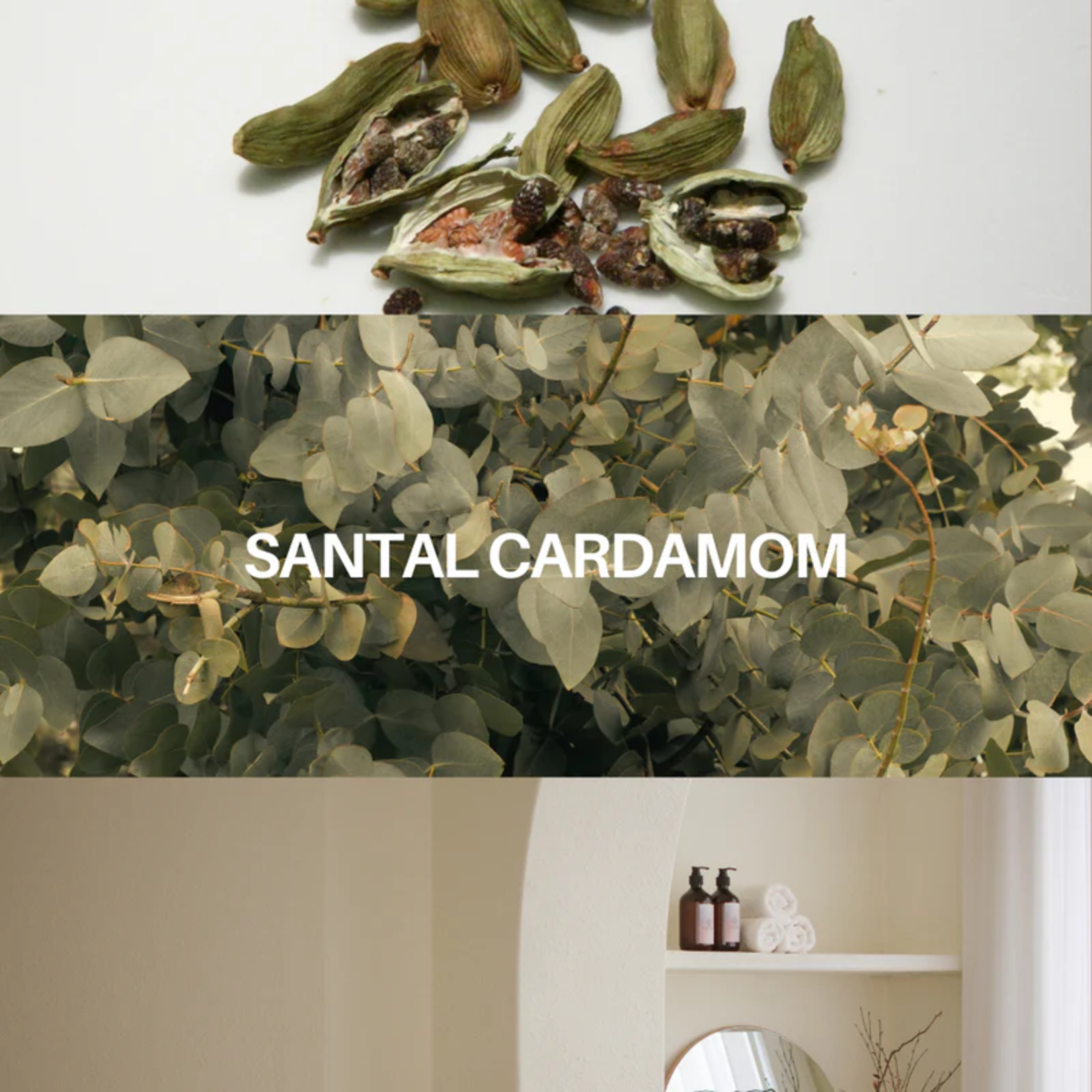 DeAndra Craigman Studios Santal Cardamom Candle & Playlist