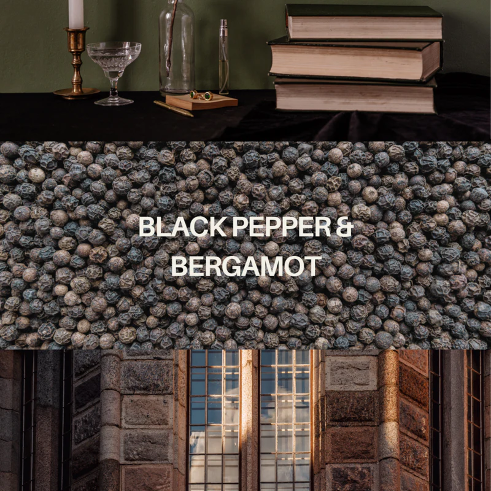 DeAndra Craigman Studios Black Pepper & Bergamot Candle & Playlist