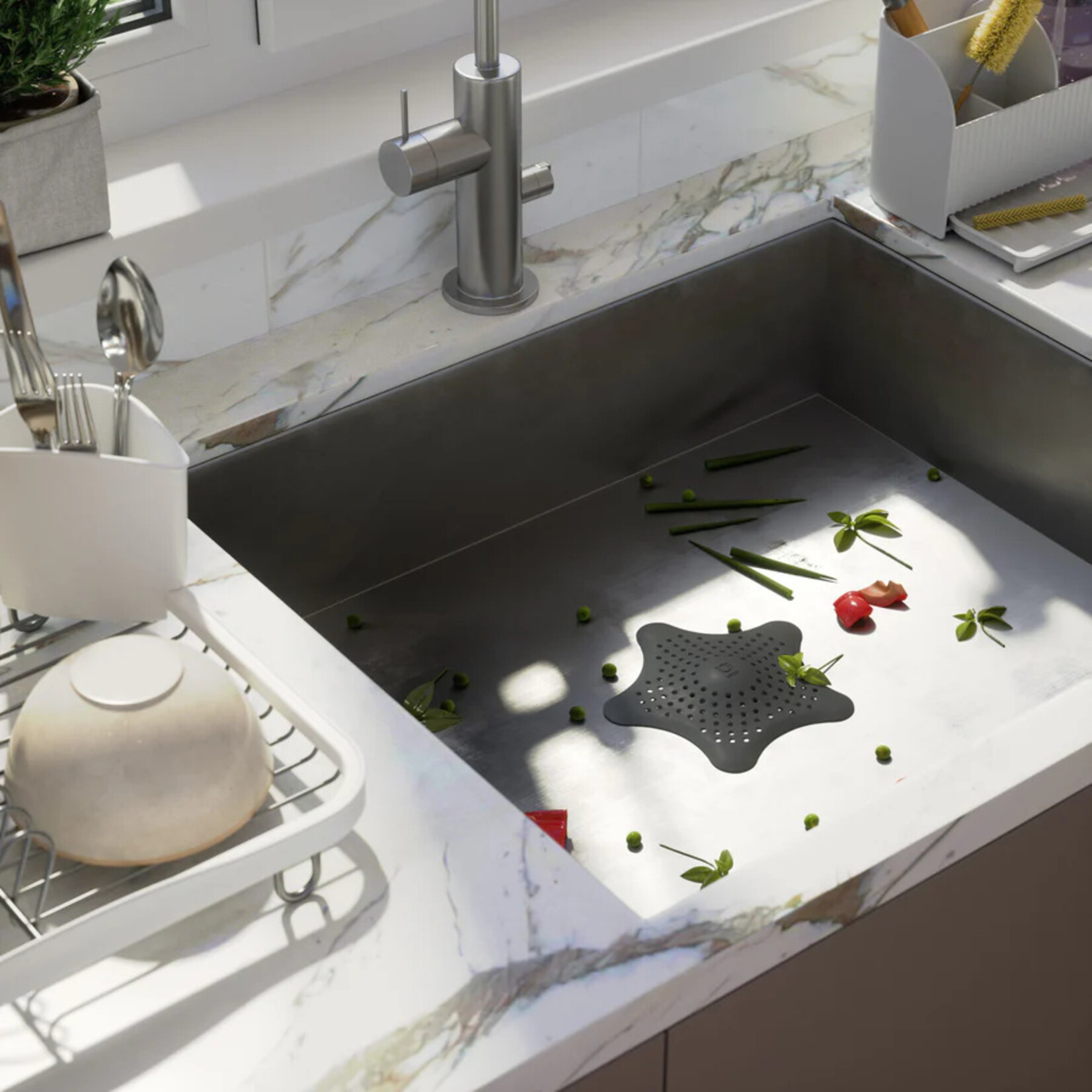 Starfish Hair Catcher - Black