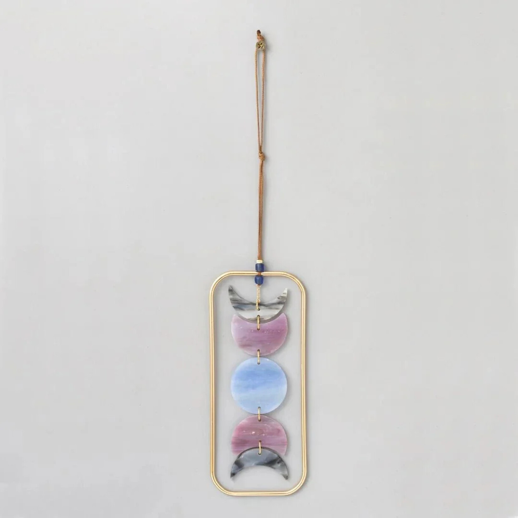 Scout Curated Wears Stained Glass Light Catcher - Moon Phase