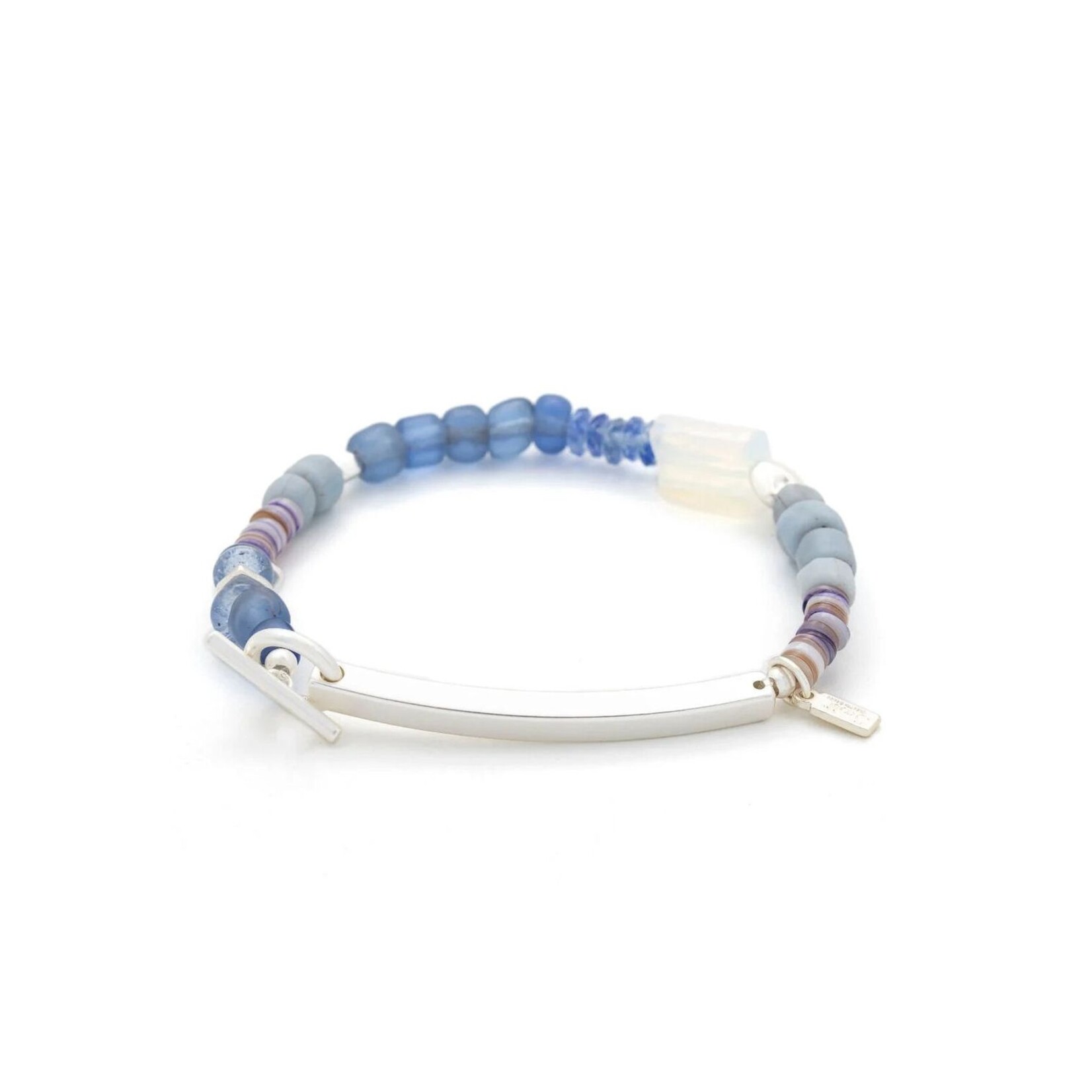 Scout Curated Wears You Are Strong Silver Bracelet