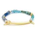 Scout Curated Wears You Are Brave Gold Bracelet