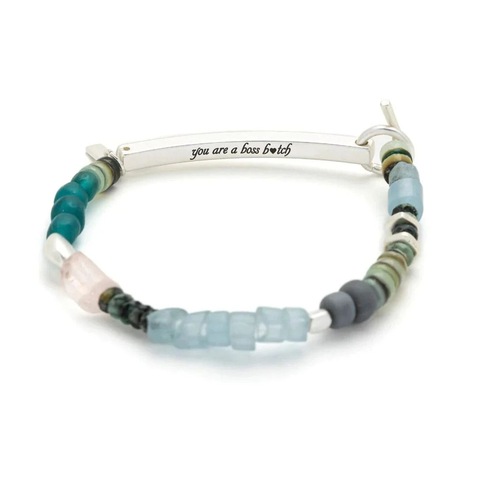 Scout Curated Wears You Are A Boss Silver Bracelet
