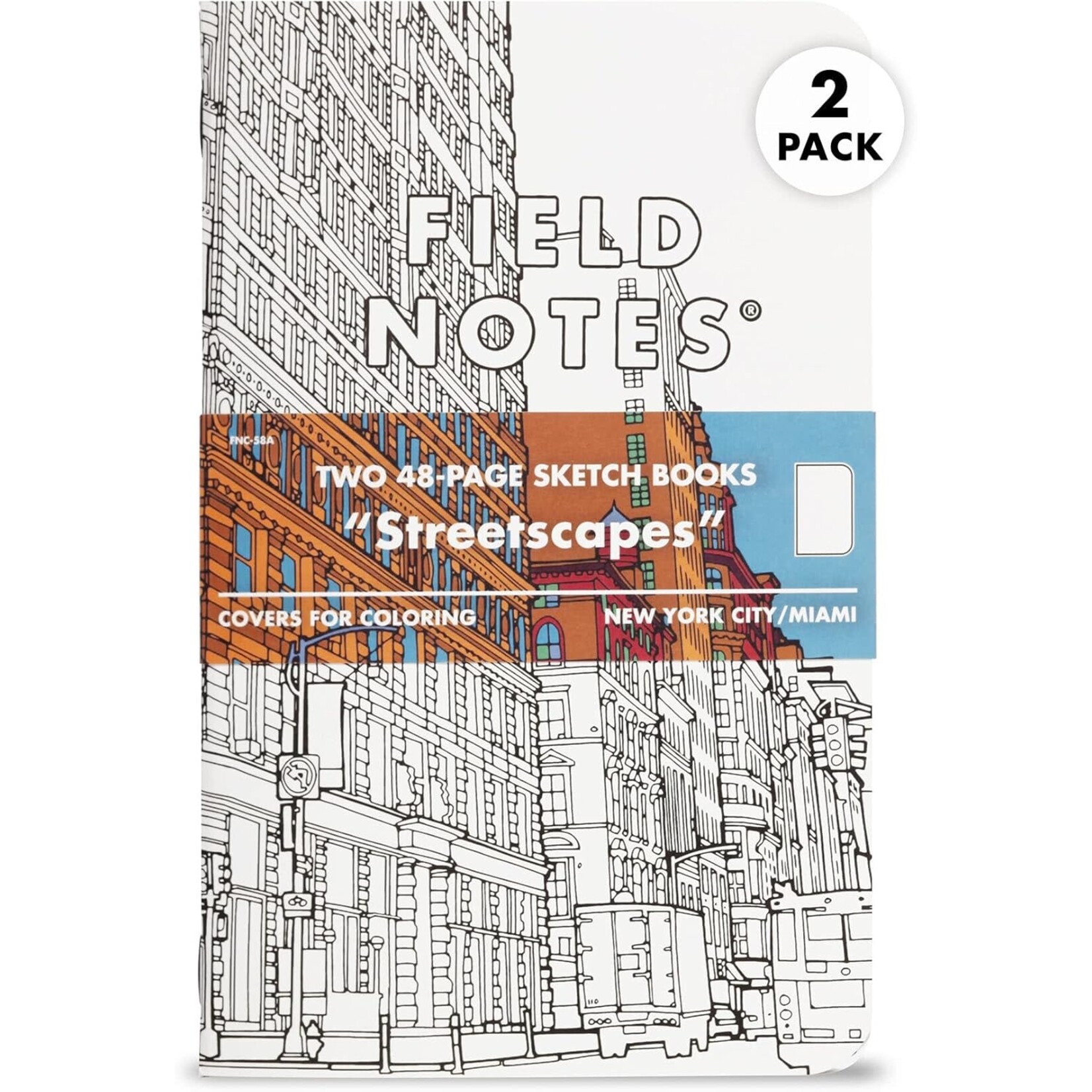 Field Notes Streetscapes New York + Miami 2- Pack