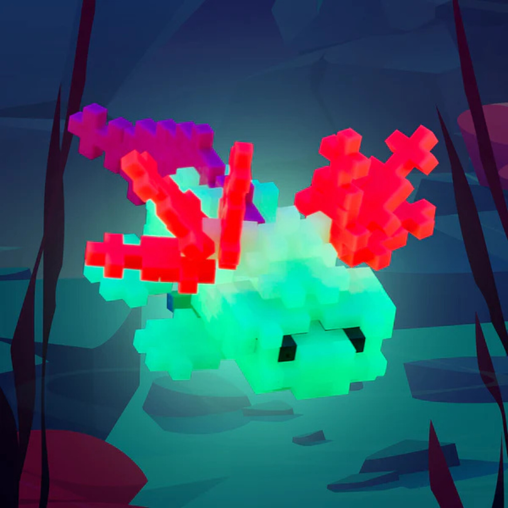 Plus-Plus USA Tube- Axolotl