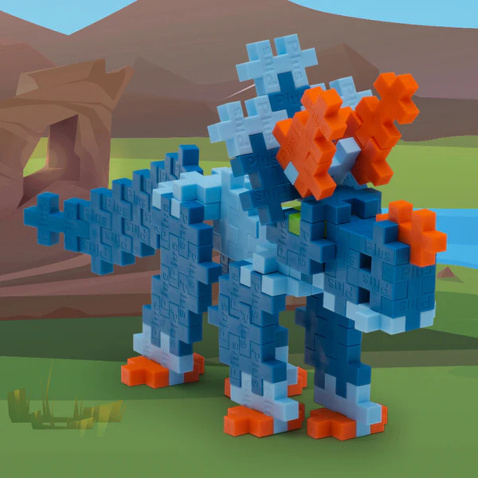 Plus-Plus USA Tube- Triceratops