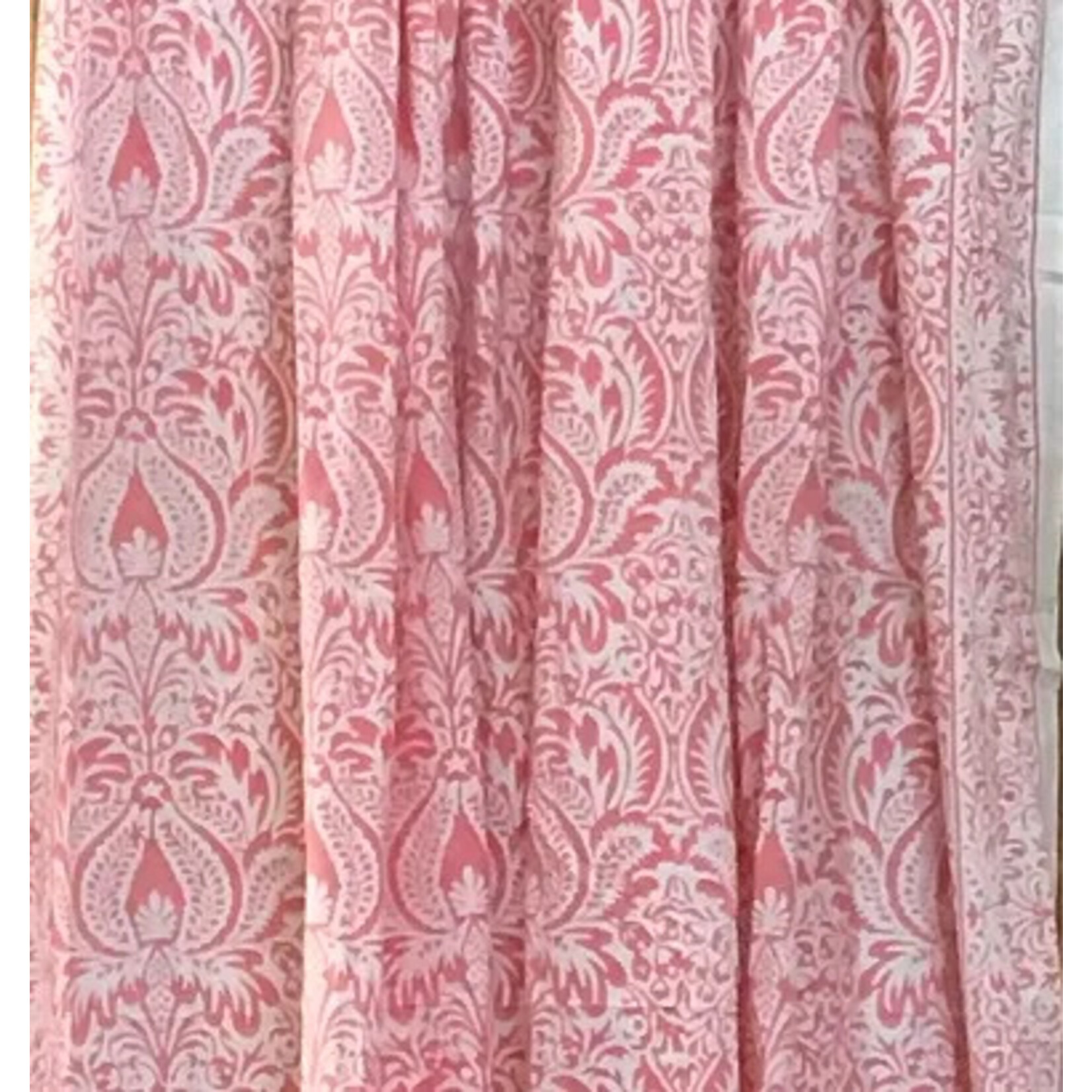 Natural Habitat Cypress Coral Shower Curtain