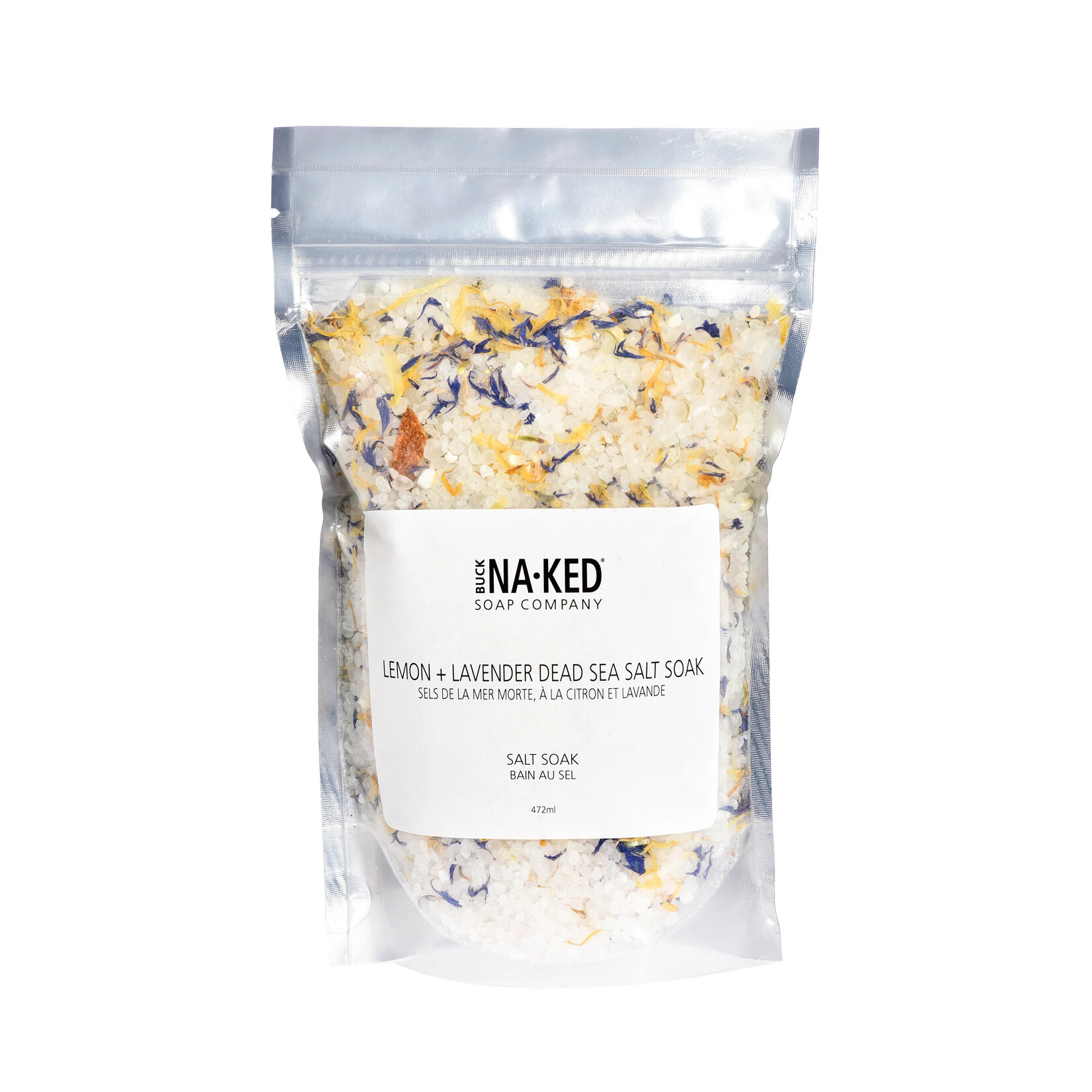 Buck Naked Buck Naked Lemon + Lavender Salt Soak