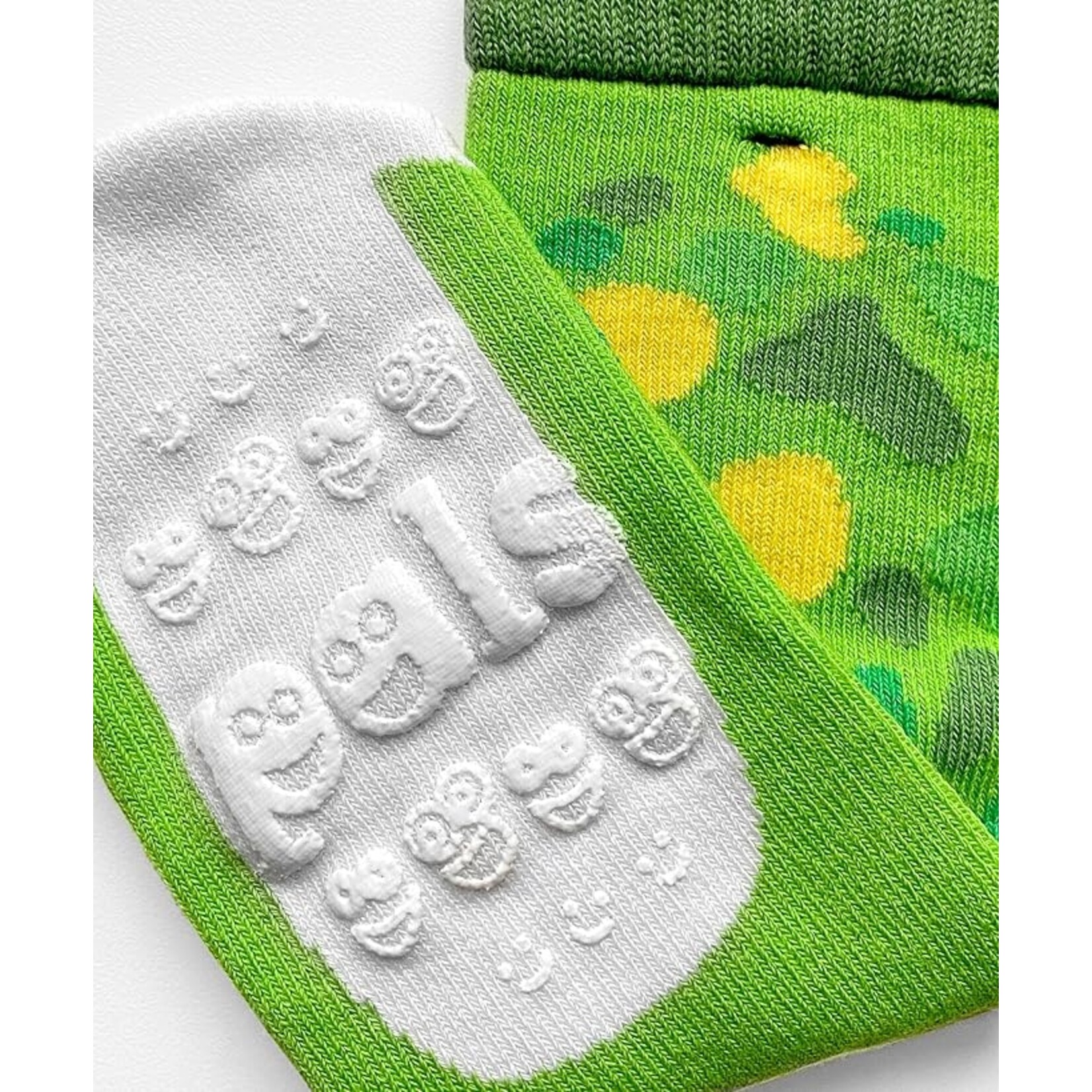 Pal Socks Frog & Turtle Mismatched Non-Slip Socks (Kids Small)