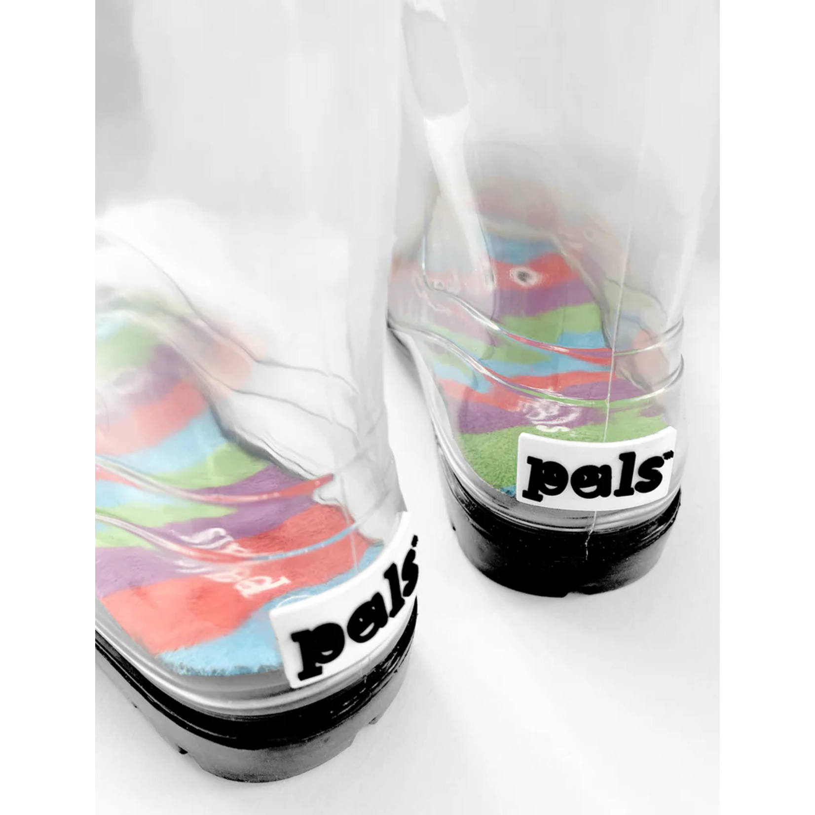 Pal Socks PEEK-A-BOOTS! See-Thru Rain Boots for Kids (2/3)