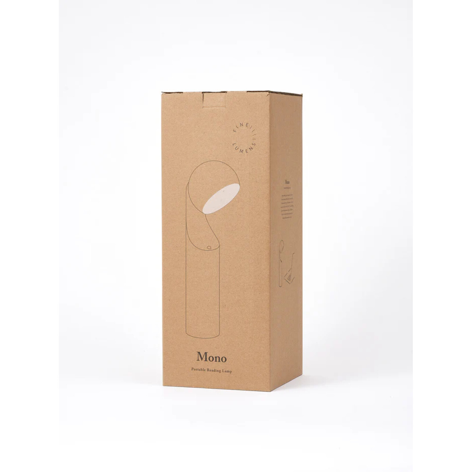 Intent Fine Lumen- MONO Portable Reading Lamp (Rust/Sky)