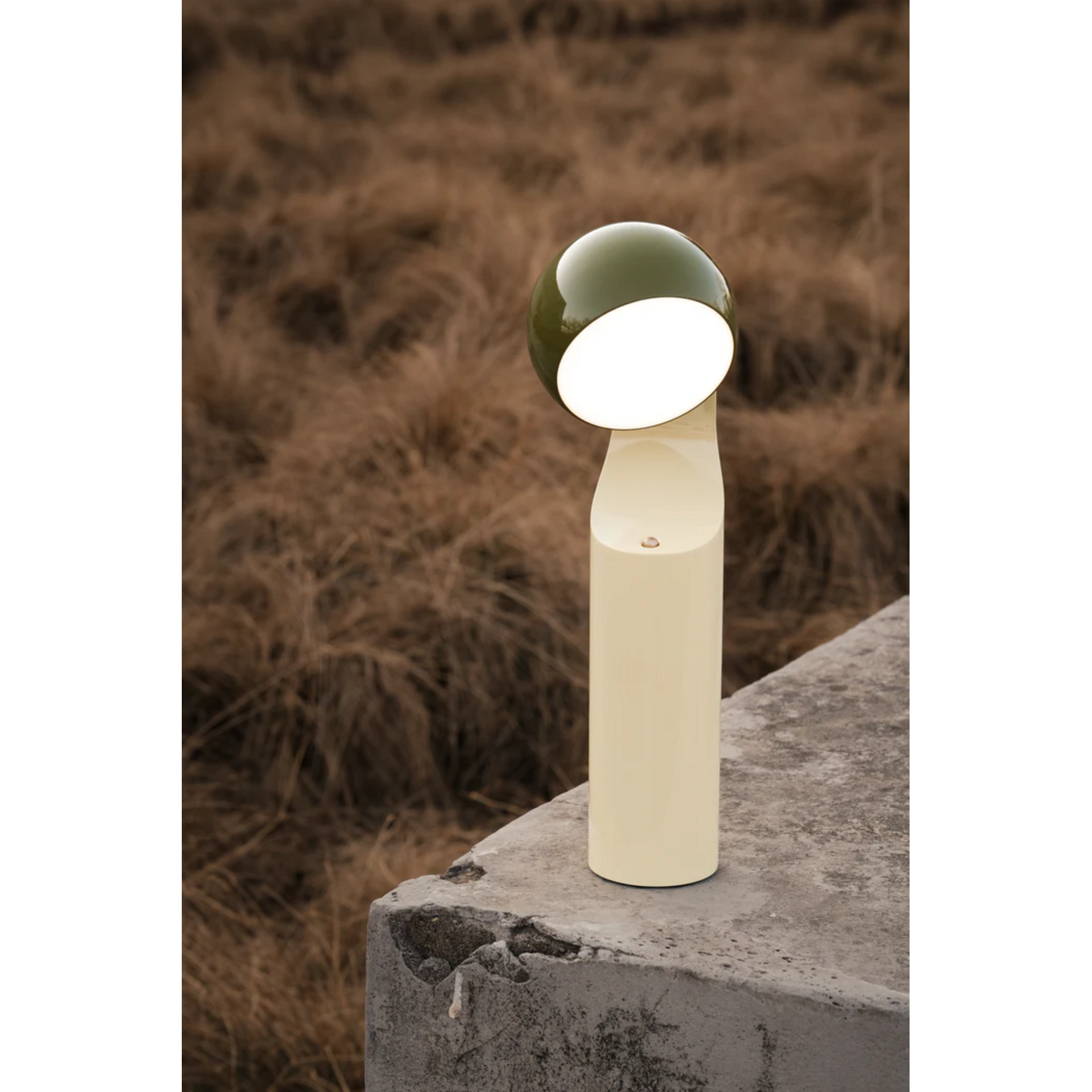 Intent Fine Lumen- MONO Portable Reading Lamp (Verde Olive/Natural Yellow)