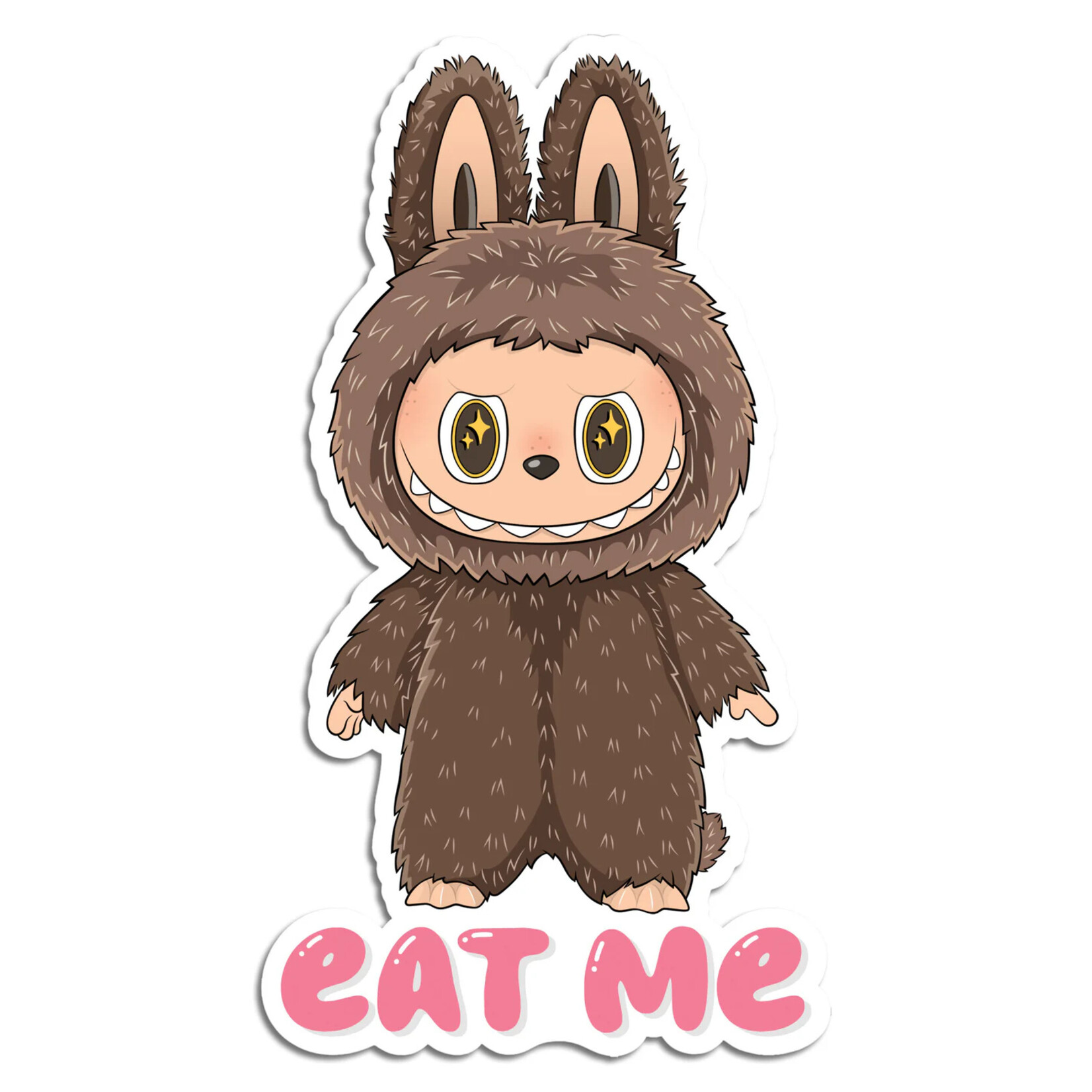 Labubu Eat Me Sticker