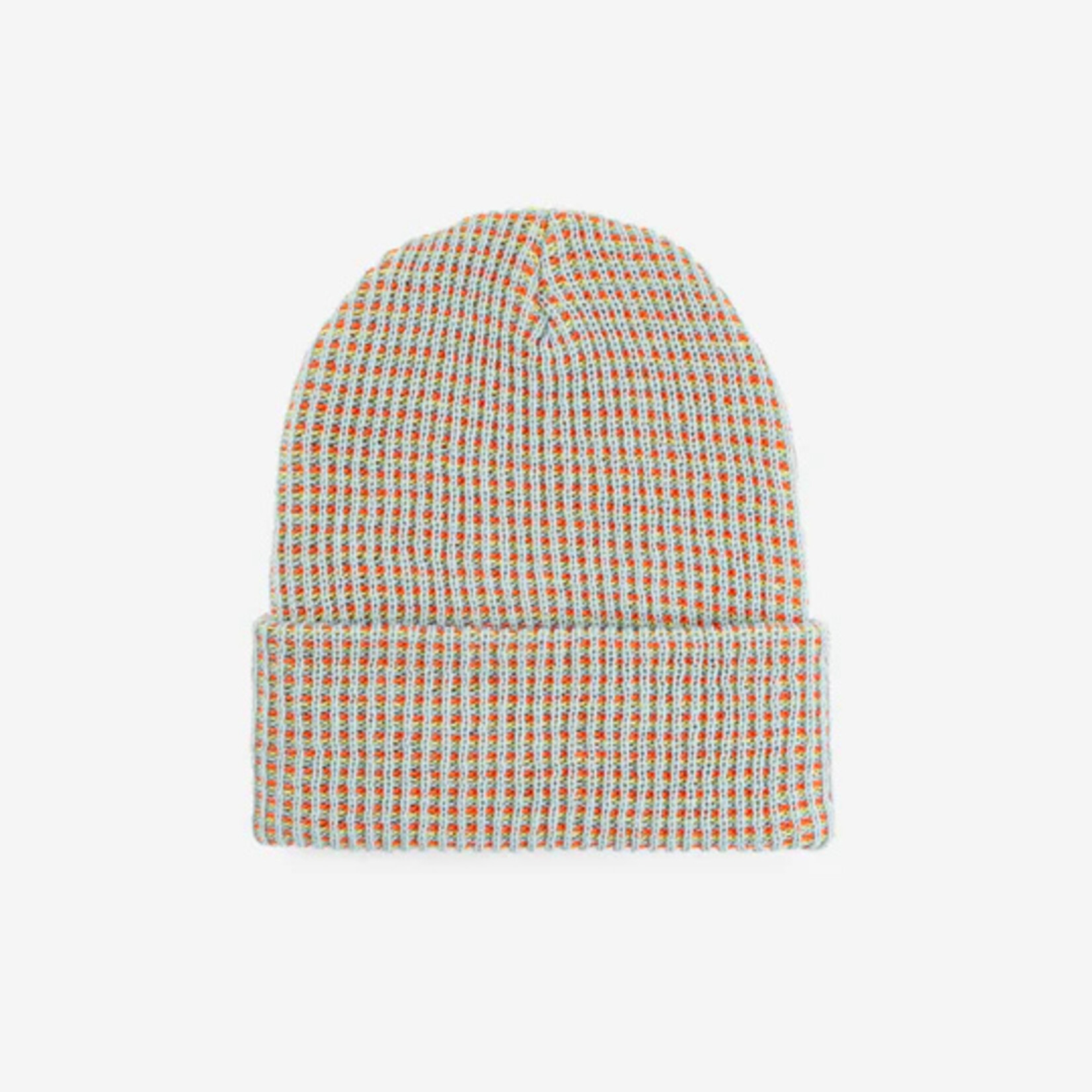 Verloop Grid Simple Knit Beanie- Stone Blue