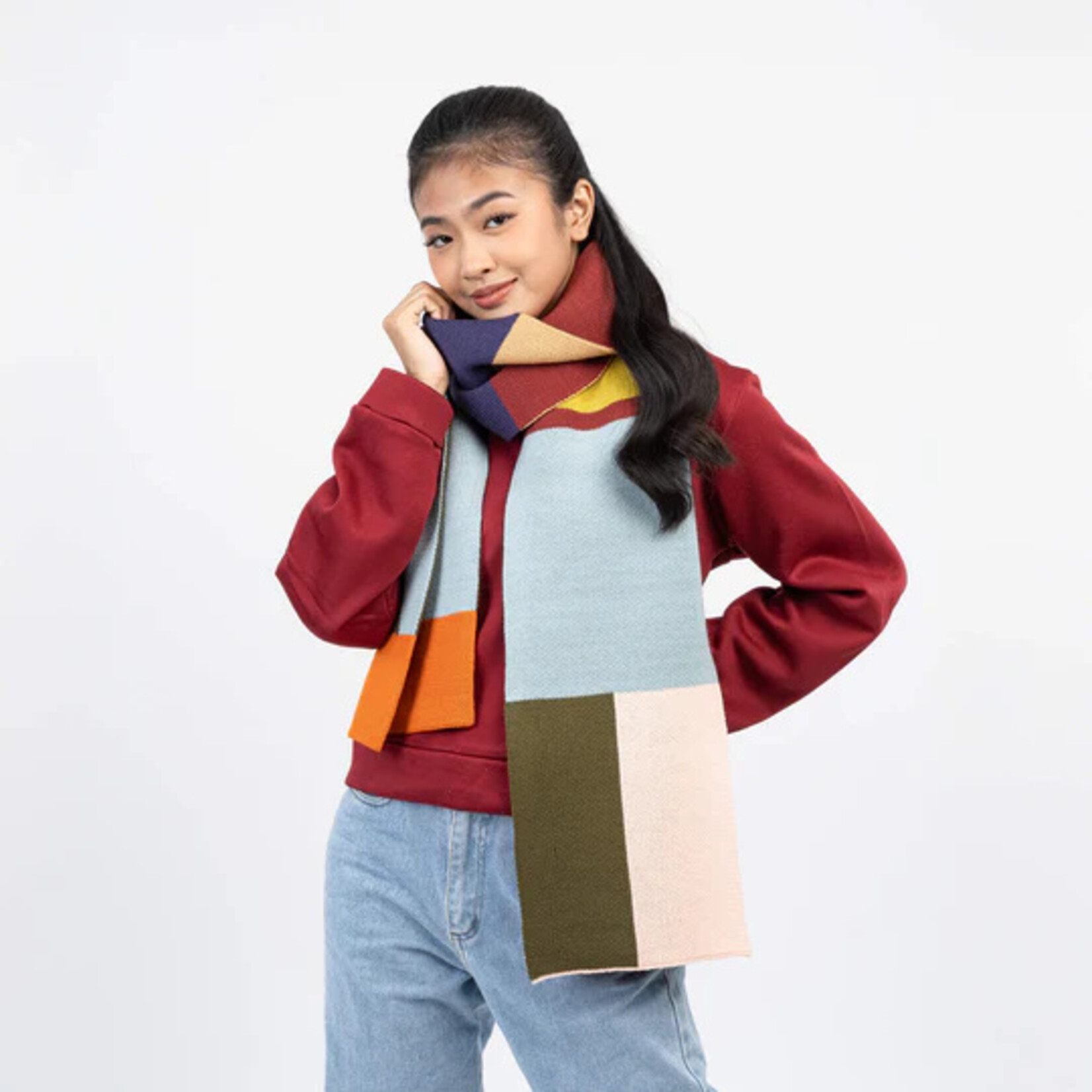 Verloop Mismatch Big Scarf- Desert