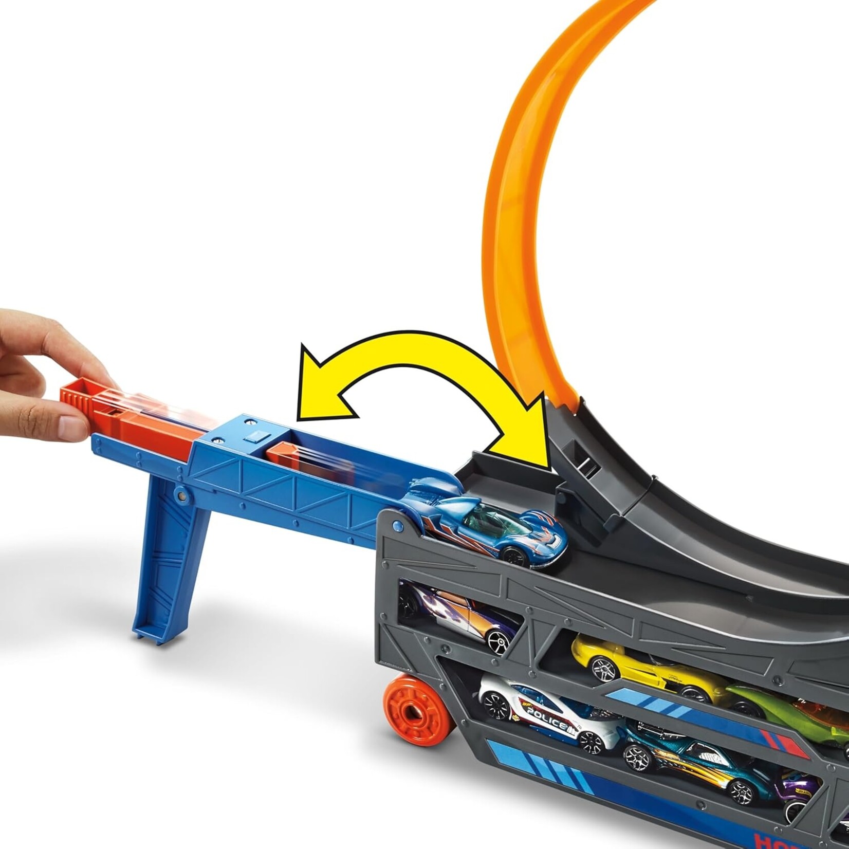 Variety Distributors Hot Wheels Stunt N Go Transporter Track Playset