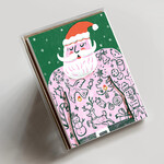 Santa Daddy Foil Boxed Cards