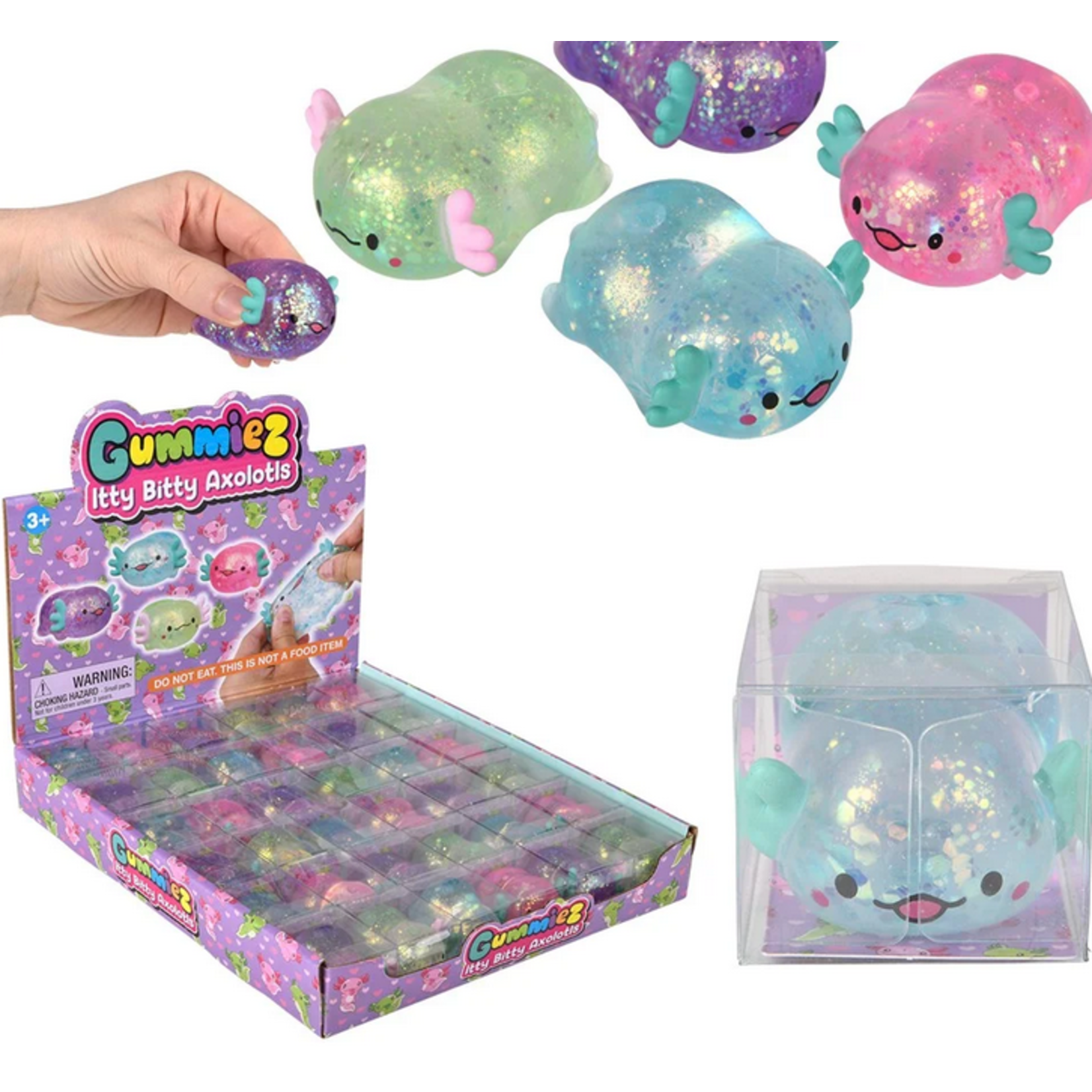 Master Toys & Novelties Gummiez Itty Bitty Axolotls