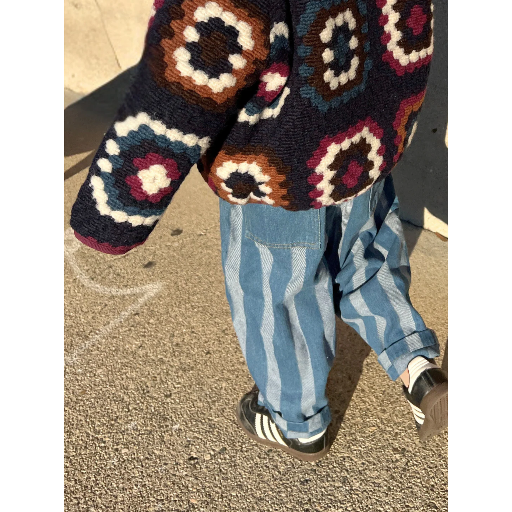 Milk Teeth Stripe Double Trouble Jeans