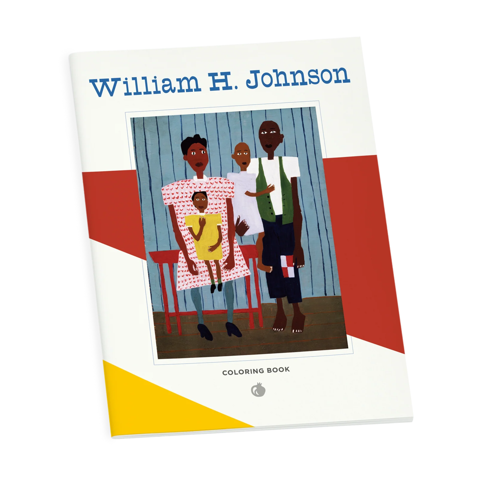Pomegranate William H. Johnson Coloring Book