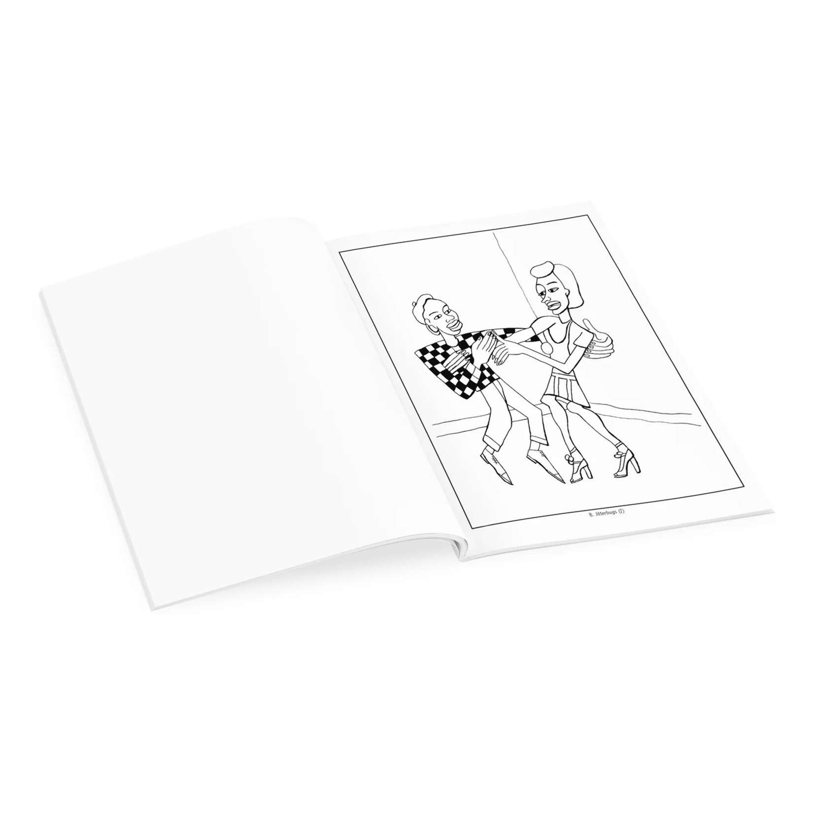 Pomegranate William H. Johnson Coloring Book