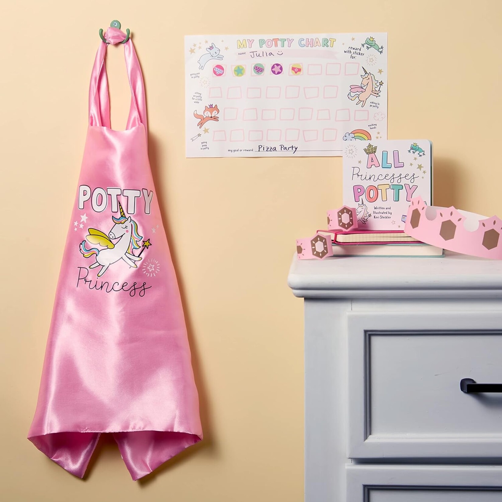 CR Gibson/ The GWC Potty Royal Cape Set