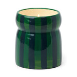 Paddywax Balsam Fir Striped Cabana Candle