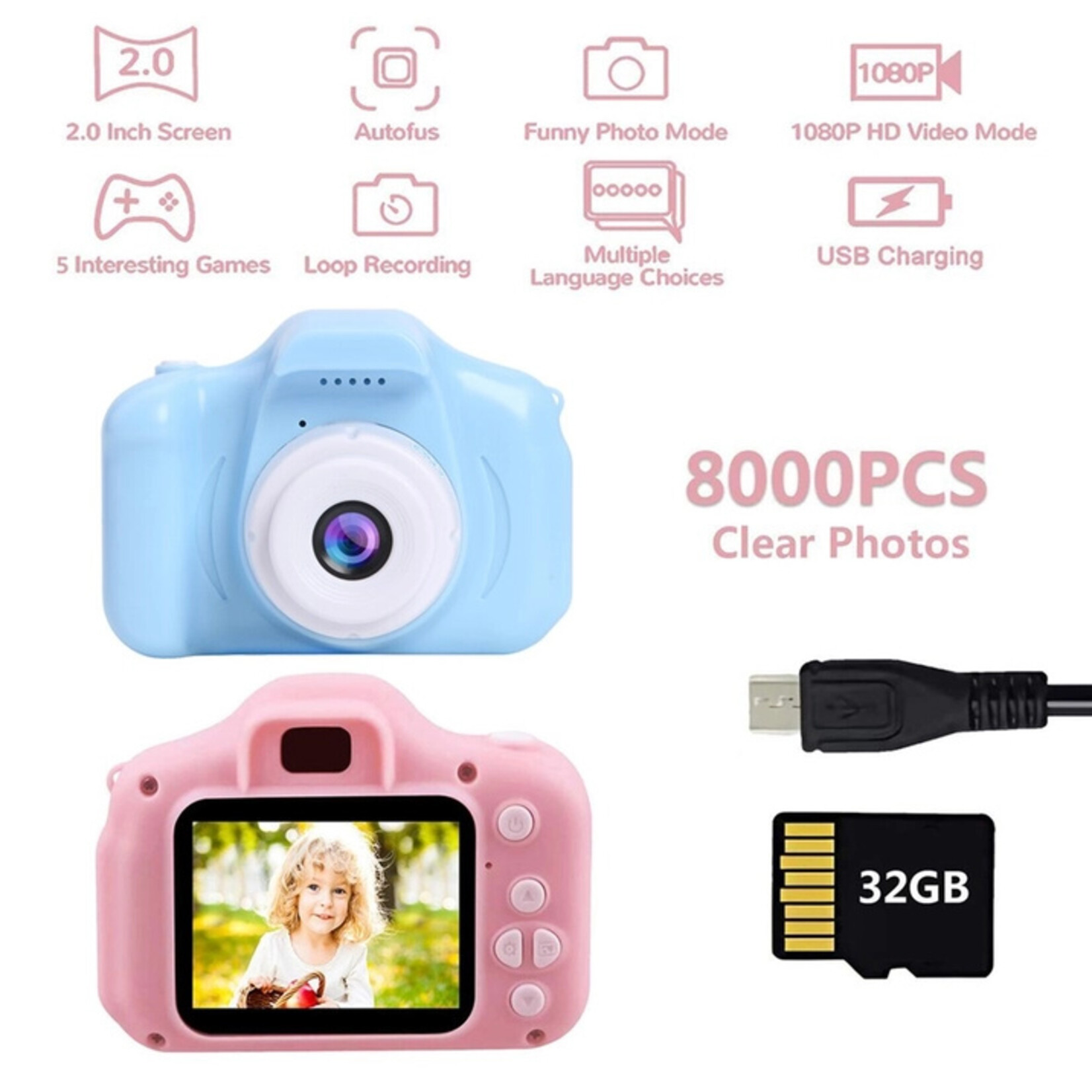 JSBlueRidge Toys Digital Video Recorder Camera