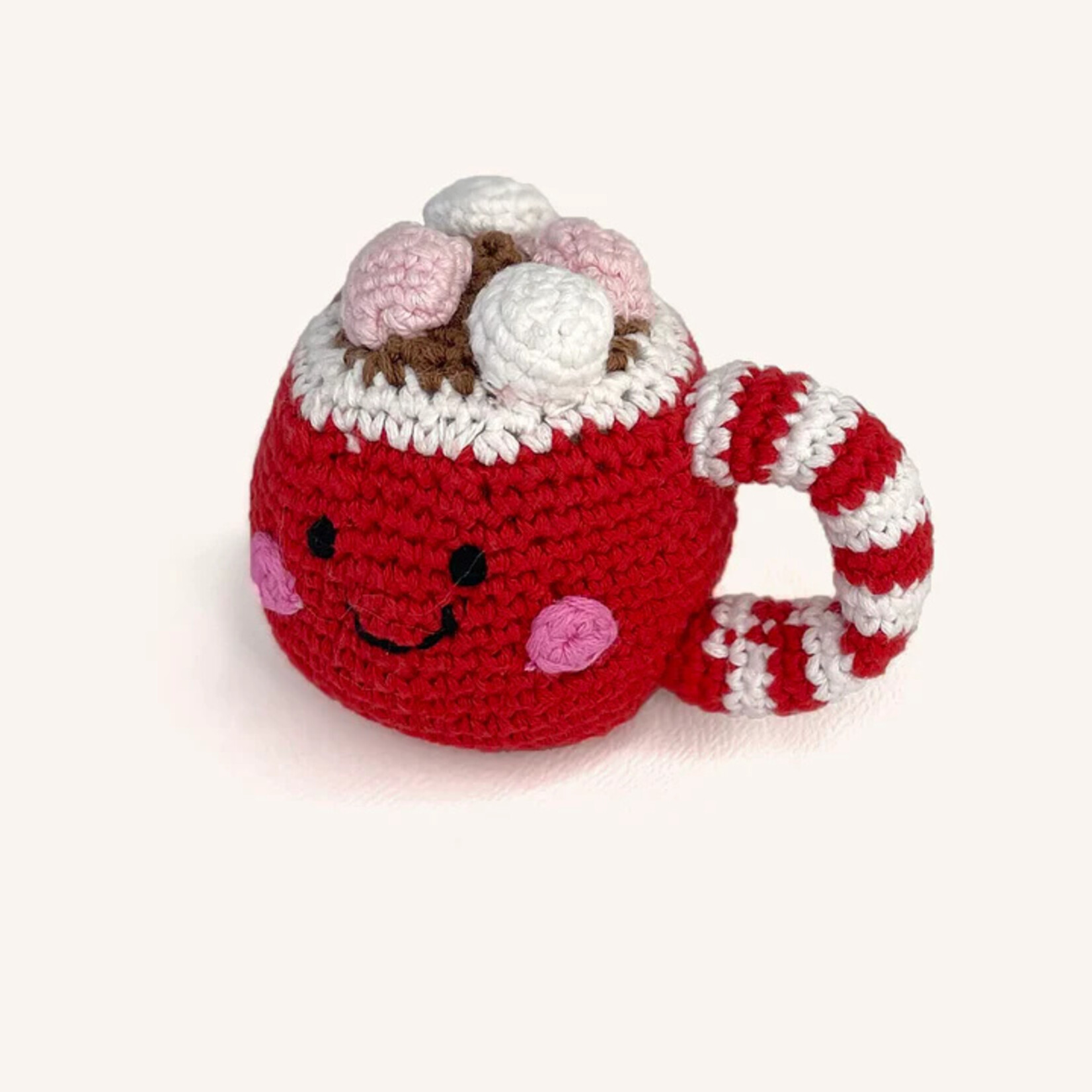 Pebble Pretend Play Hot Cocoa Rattle