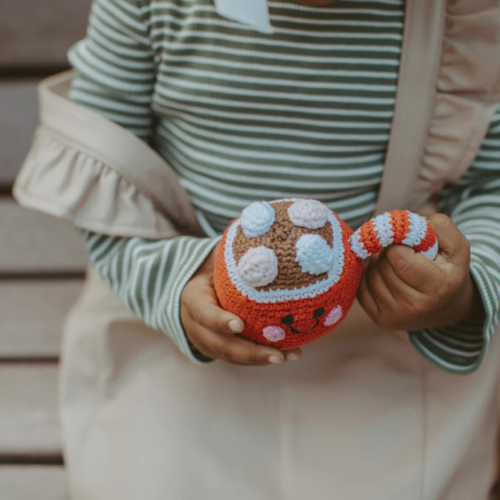 Pebble Pretend Play Hot Cocoa Rattle